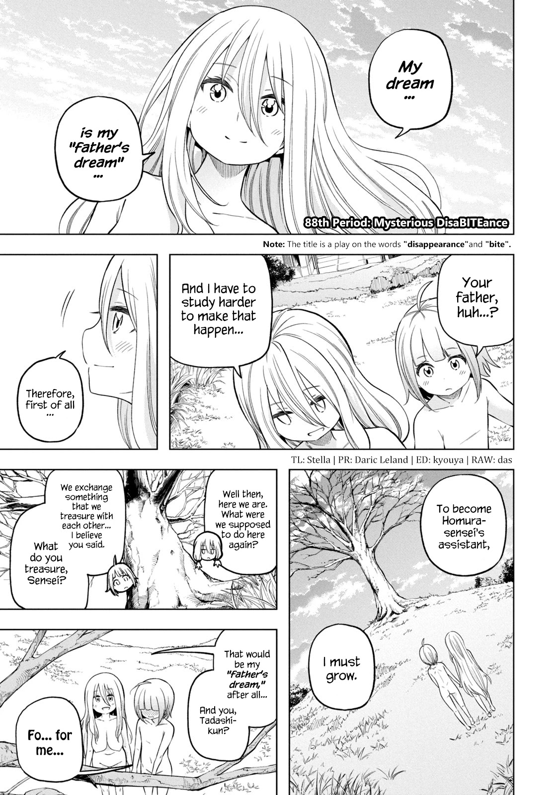 Why are you here Sensei!? chapter 88 page 1