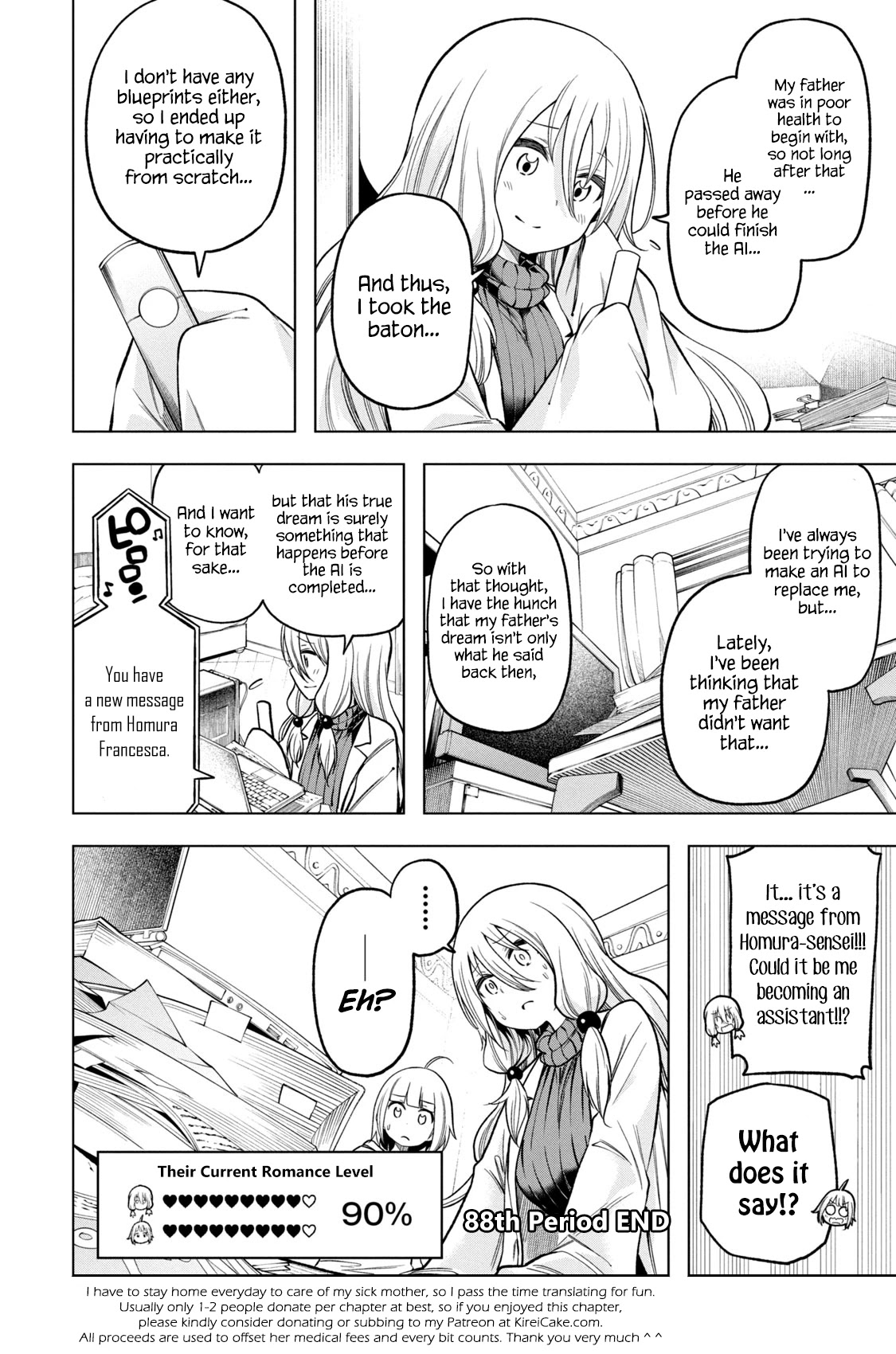 Why are you here Sensei!? chapter 88 page 15