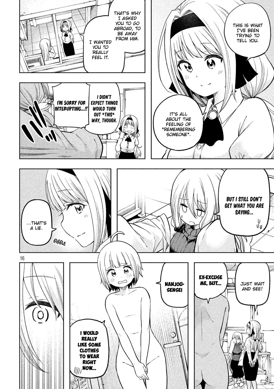 Why are you here Sensei!? chapter 90 page 17