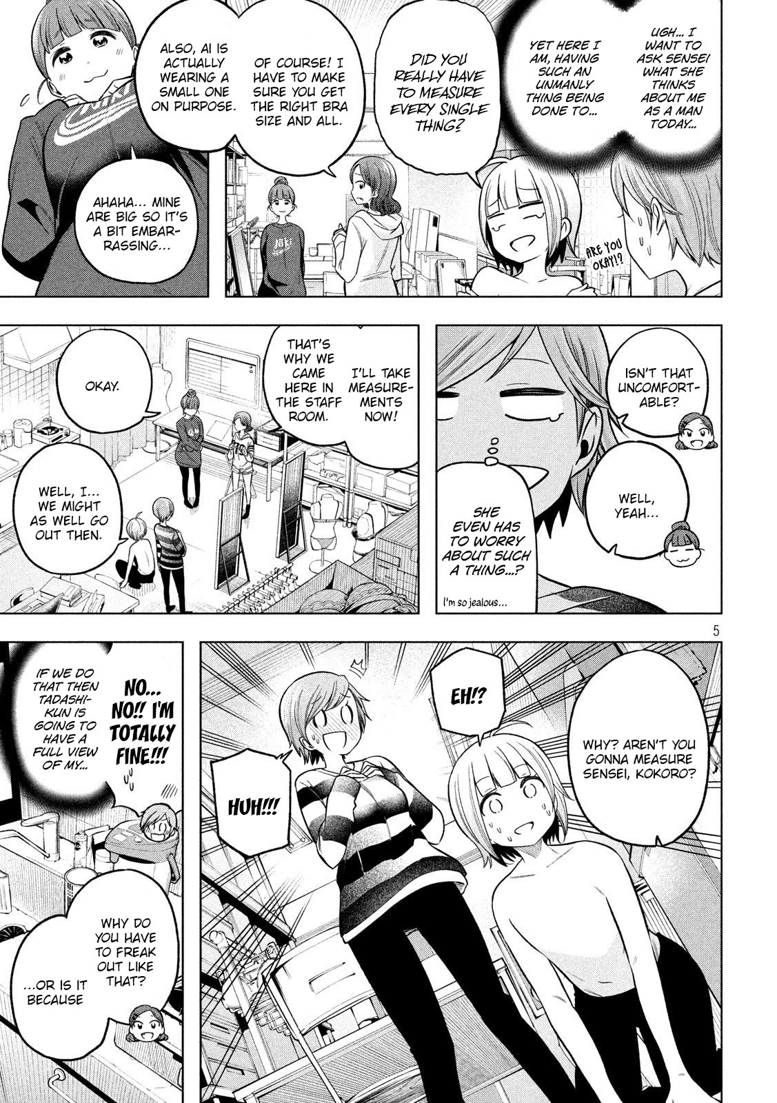 Why are you here Sensei!? chapter 95 page 6