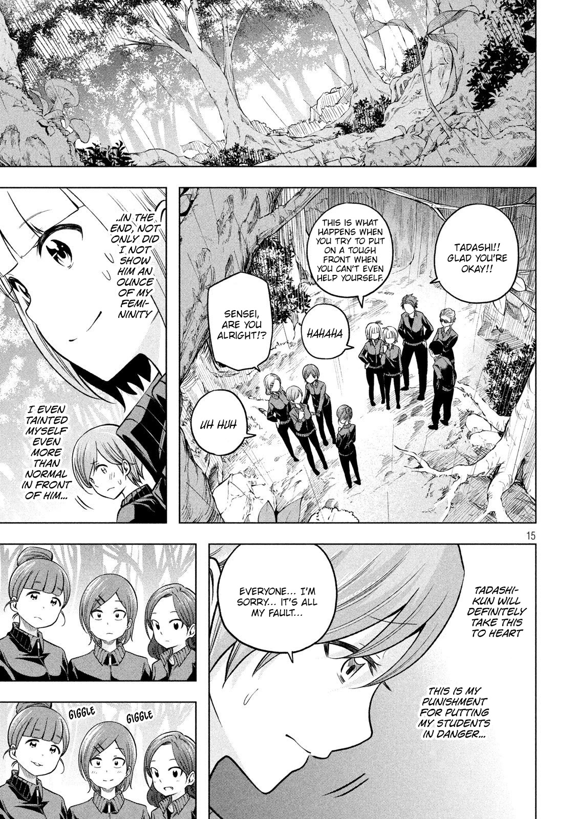 Why are you here Sensei!? chapter 96 page 15