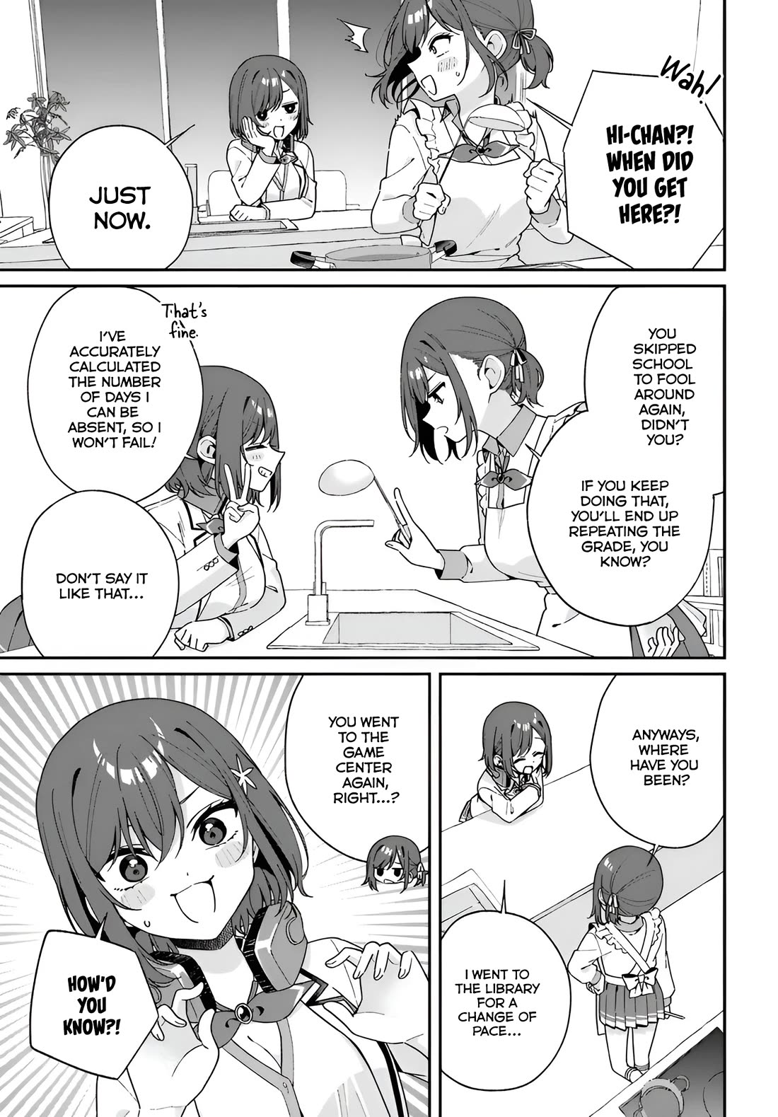 Why Don't You Make the Twins Your "Girlfriend" Together? chapter 1.5 page 3