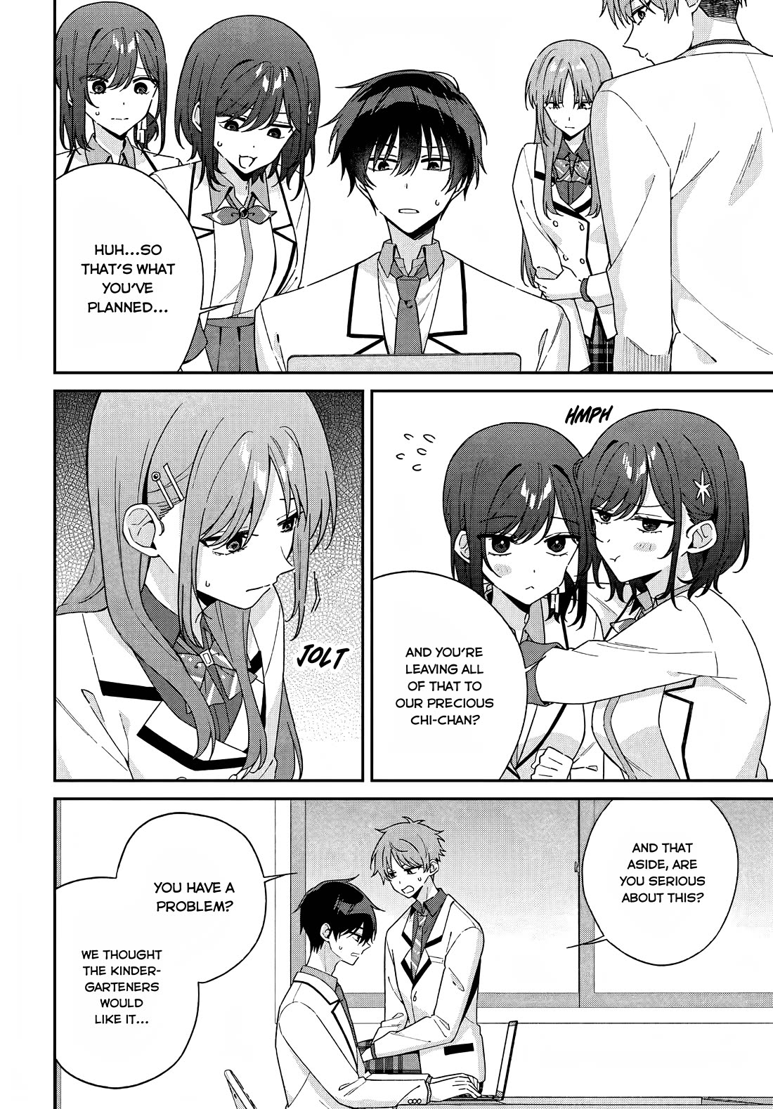 Why Don't You Make the Twins Your "Girlfriend" Together? chapter 10 page 12