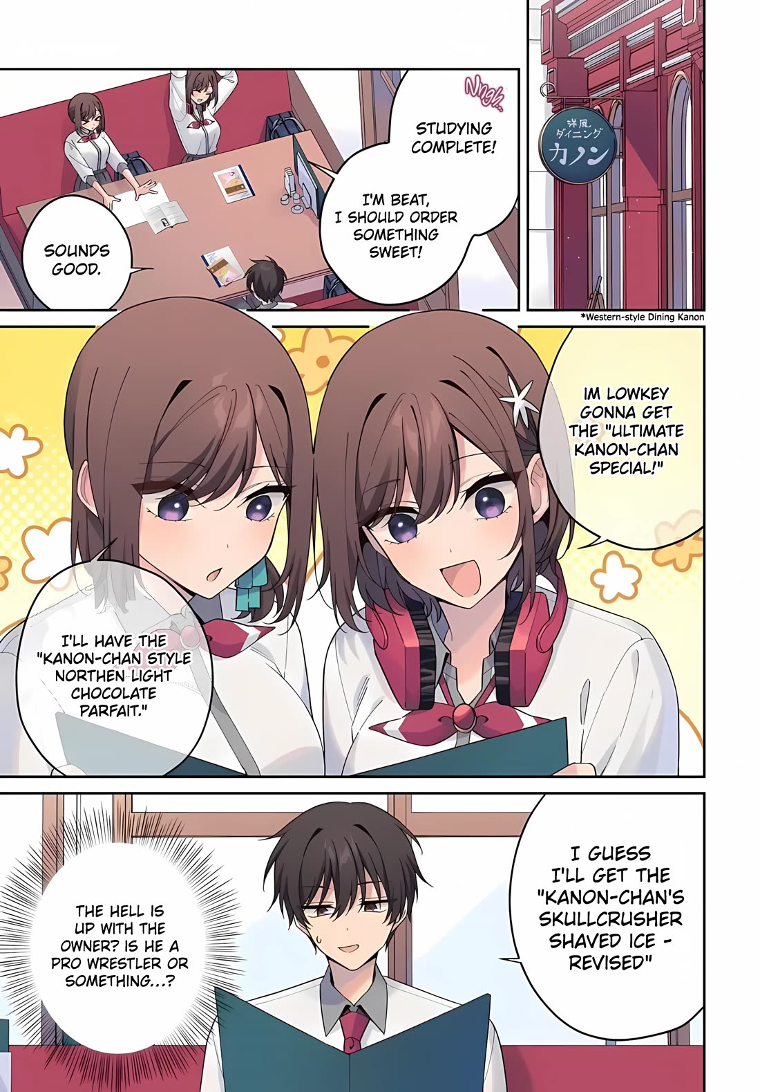 Why Don't You Make the Twins Your "Girlfriend" Together? chapter 19.1 page 2