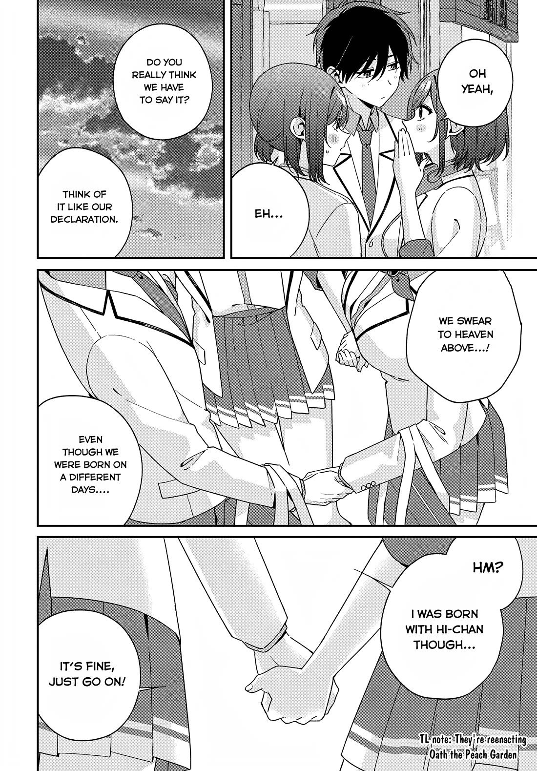 Why Don't You Make the Twins Your "Girlfriend" Together? chapter 5 page 30