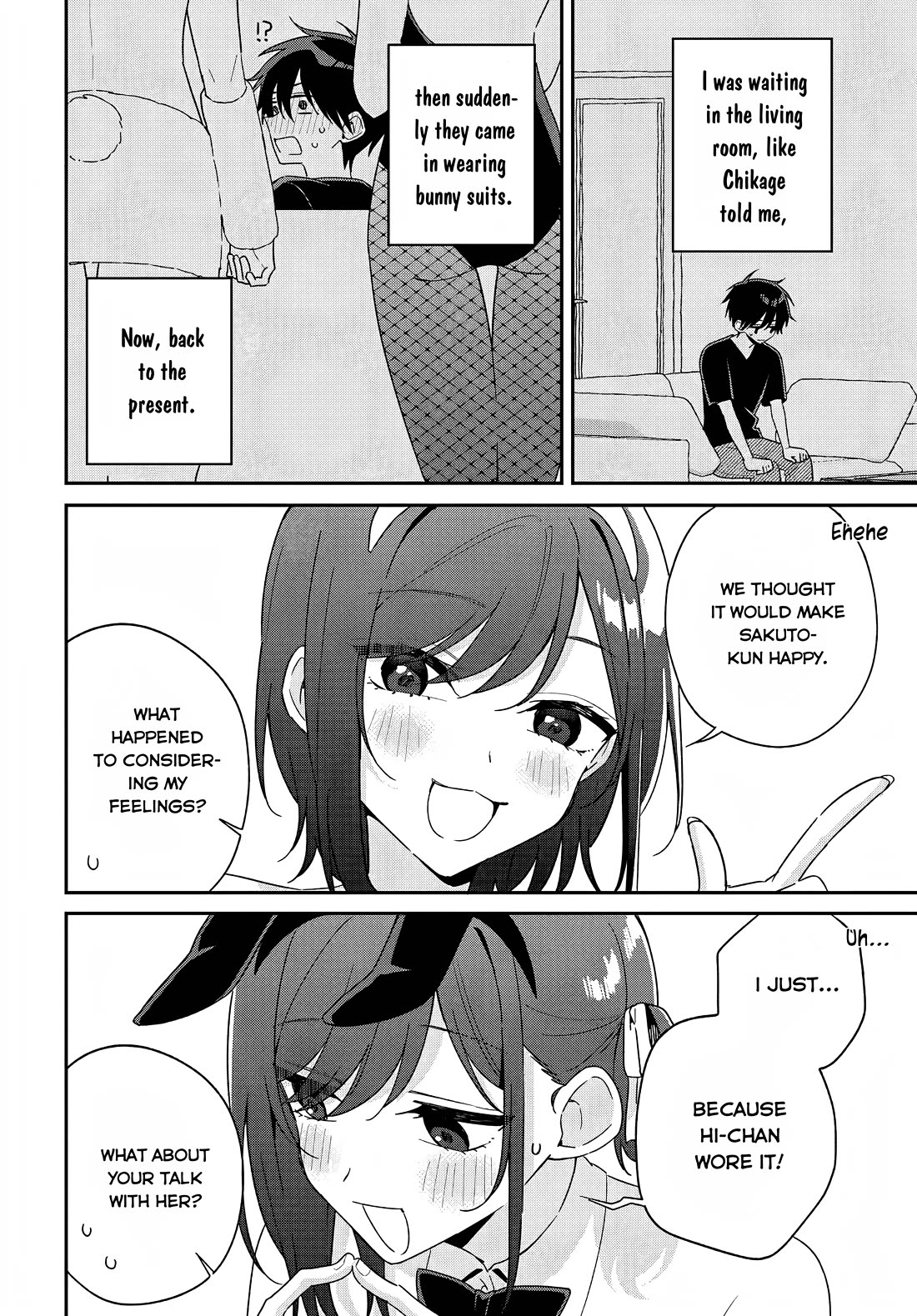 Why Don't You Make the Twins Your "Girlfriend" Together? chapter 8 page 18