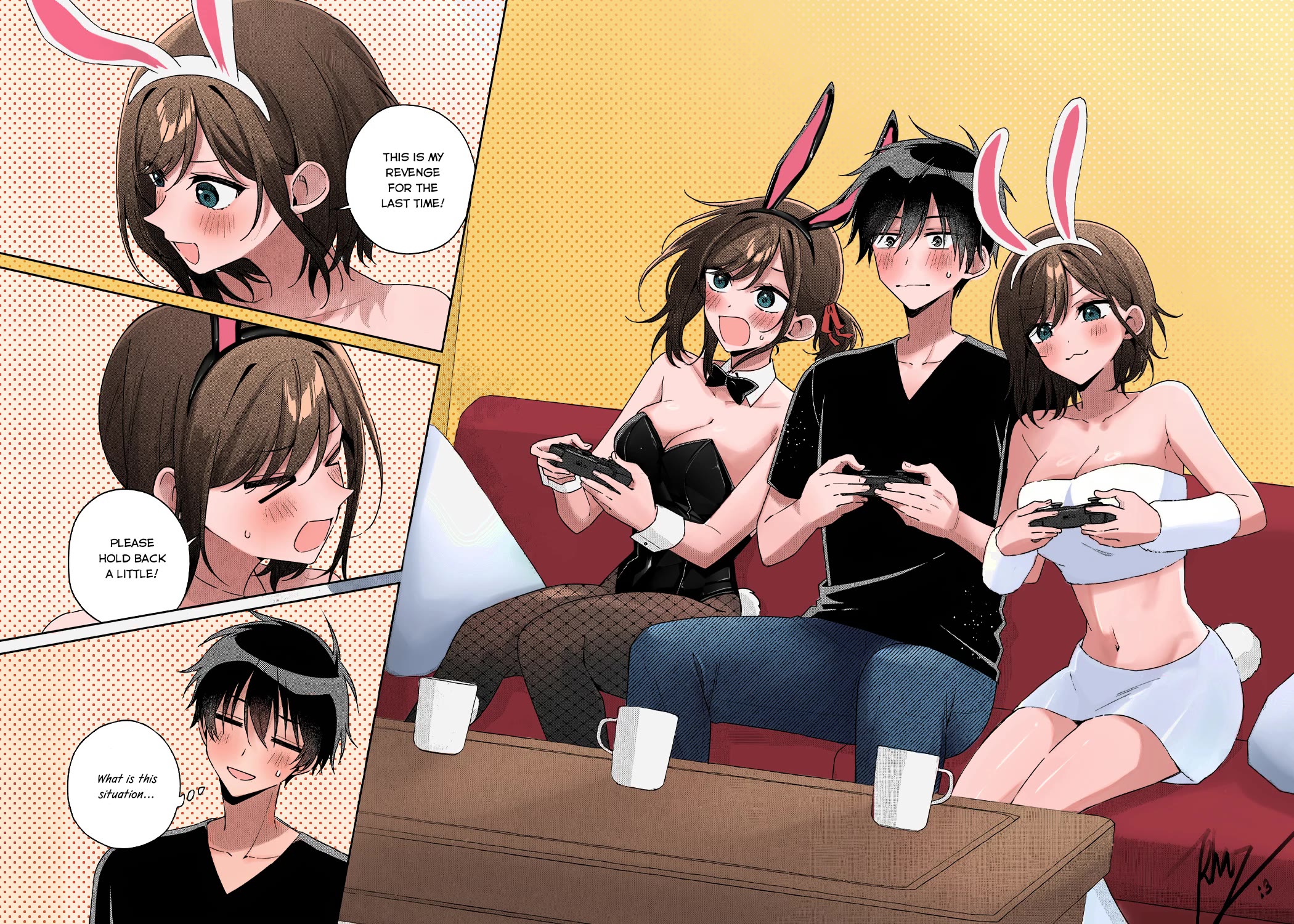 Why Don't You Make the Twins Your "Girlfriend" Together? chapter 8 page 20