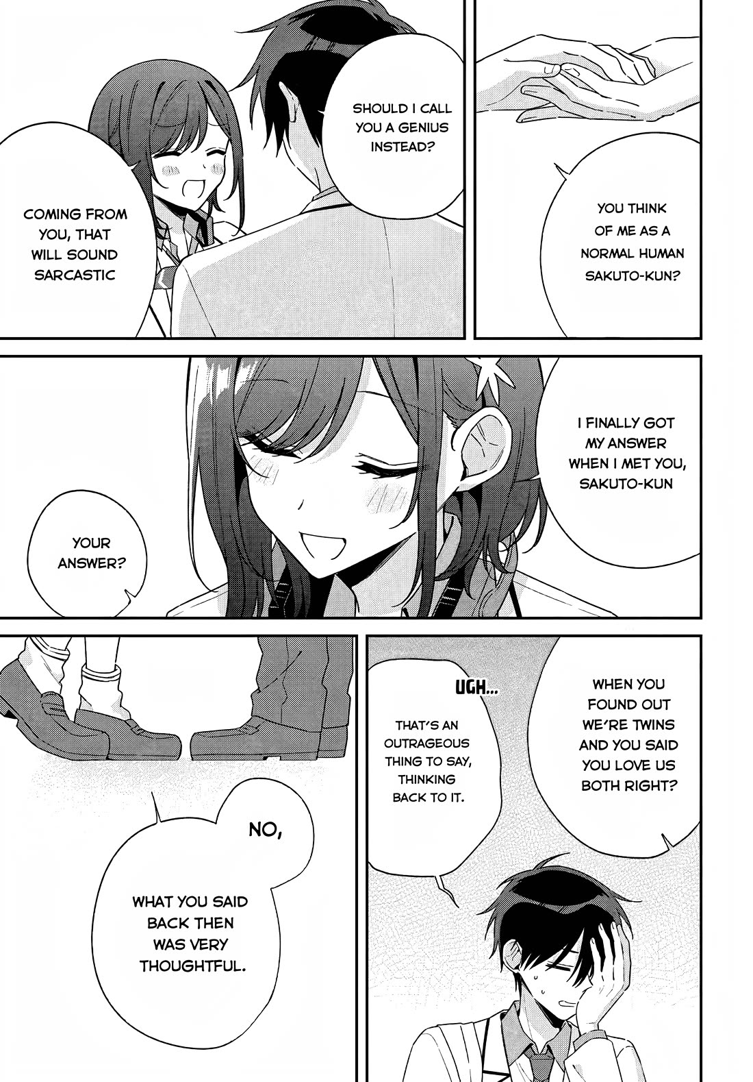 Why Don't You Make the Twins Your "Girlfriend" Together? chapter 9 page 28