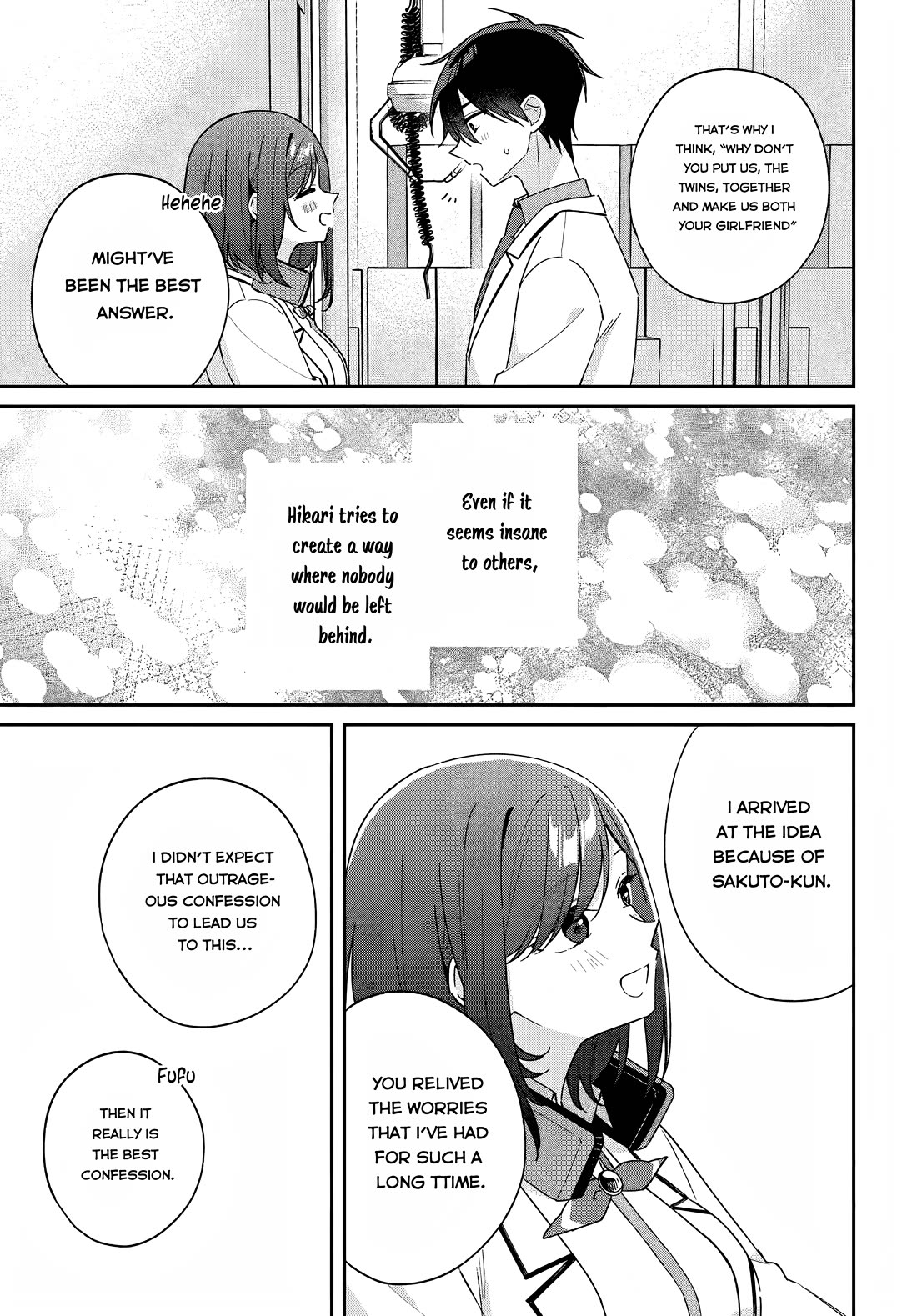 Why Don't You Make the Twins Your "Girlfriend" Together? chapter 9 page 30