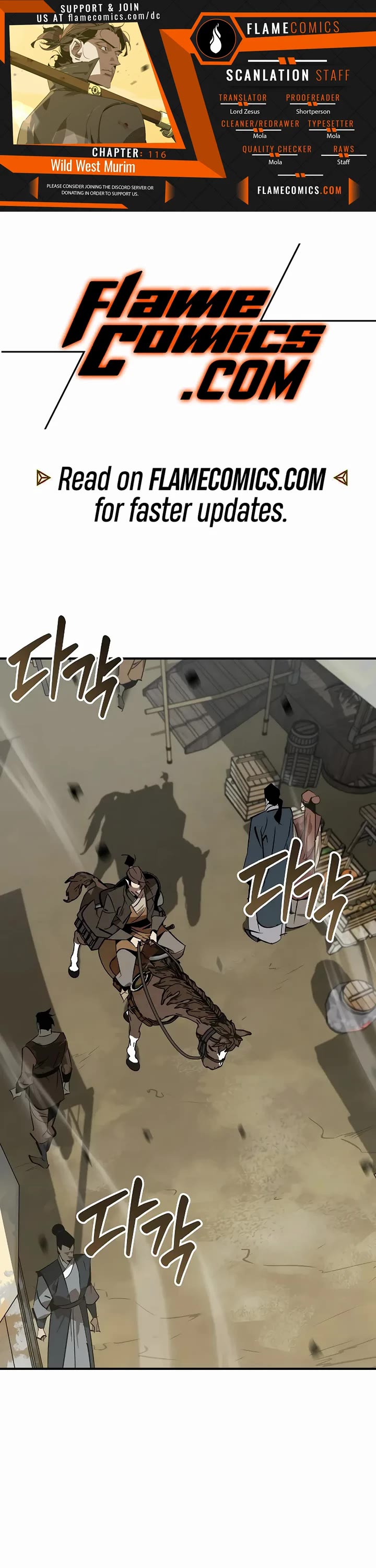 Wild West Murim chapter 116 page 1