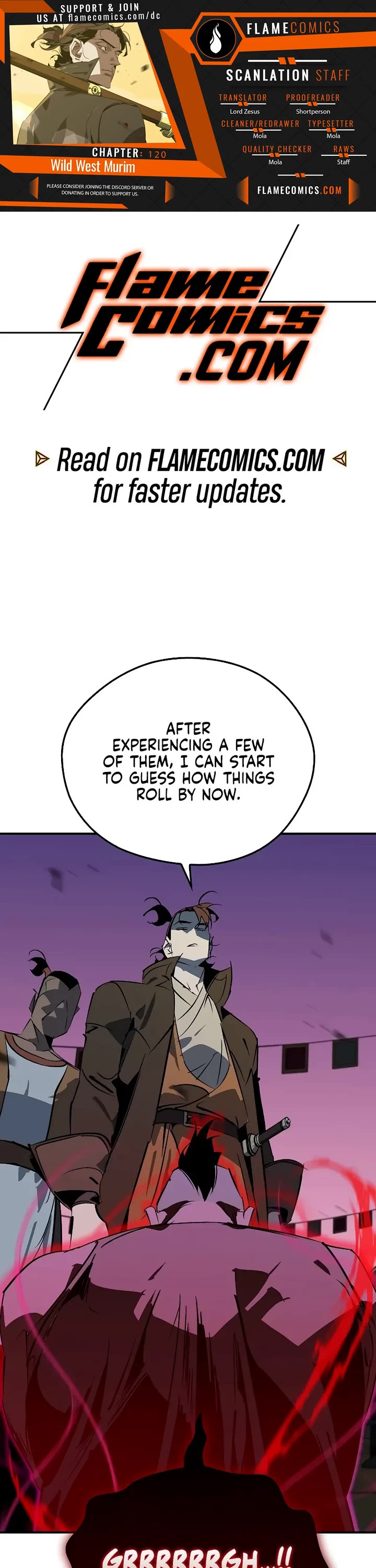 Wild West Murim chapter 120 page 1