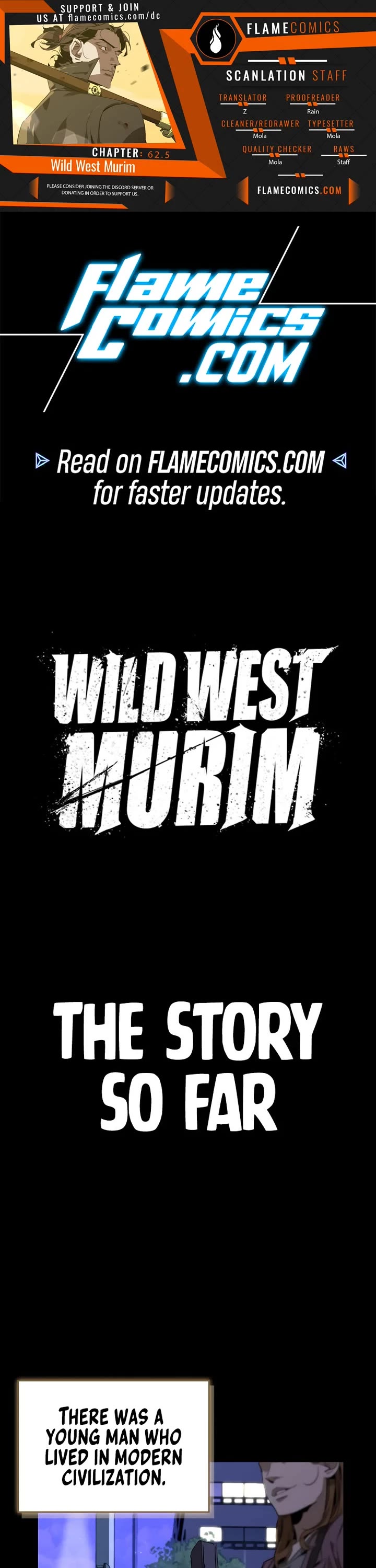 Wild West Murim chapter 62.5 page 1