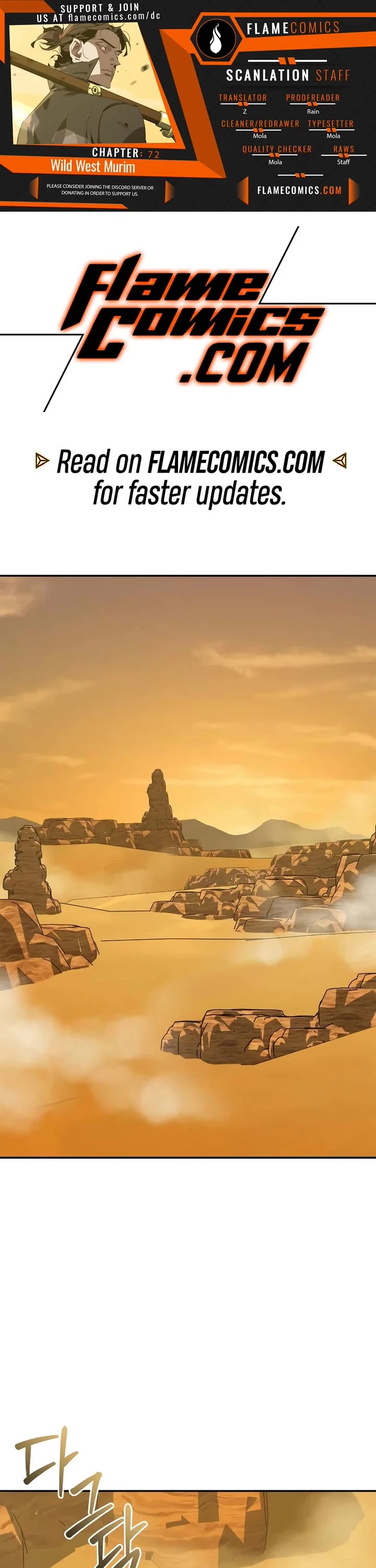 Wild West Murim chapter 72 page 1