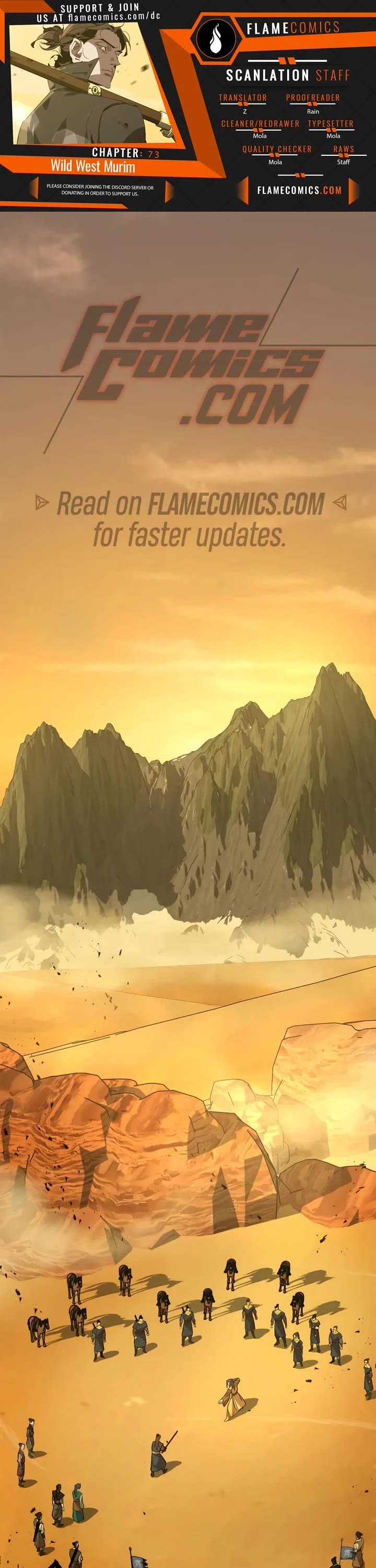 Wild West Murim chapter 73 page 1