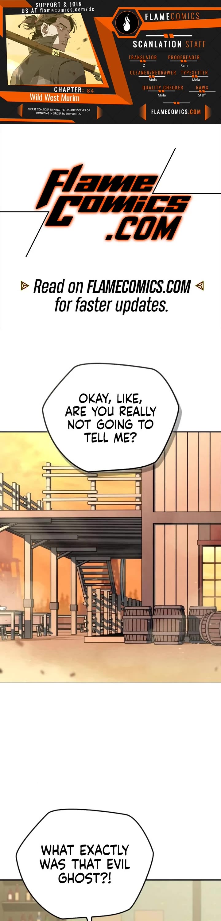 Wild West Murim chapter 84 page 1