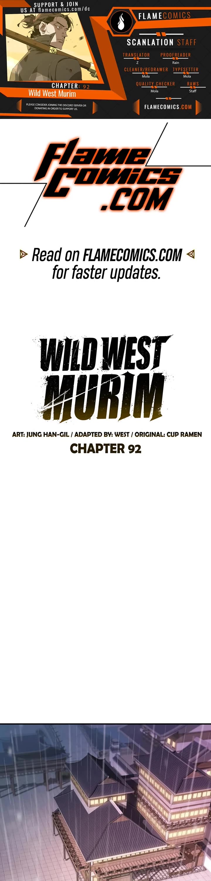 Wild West Murim chapter 92 page 1