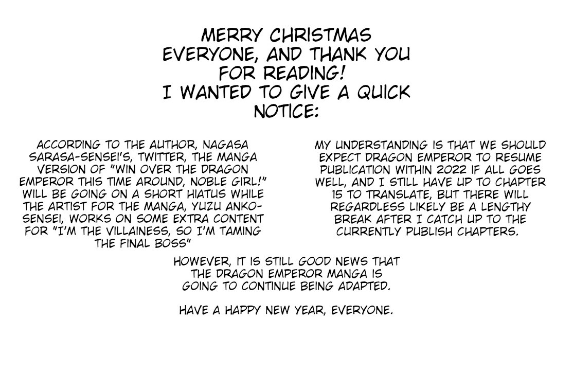 Win Over the Dragon Emperor This Time Around, Noble Girl! chapter 10 page 24