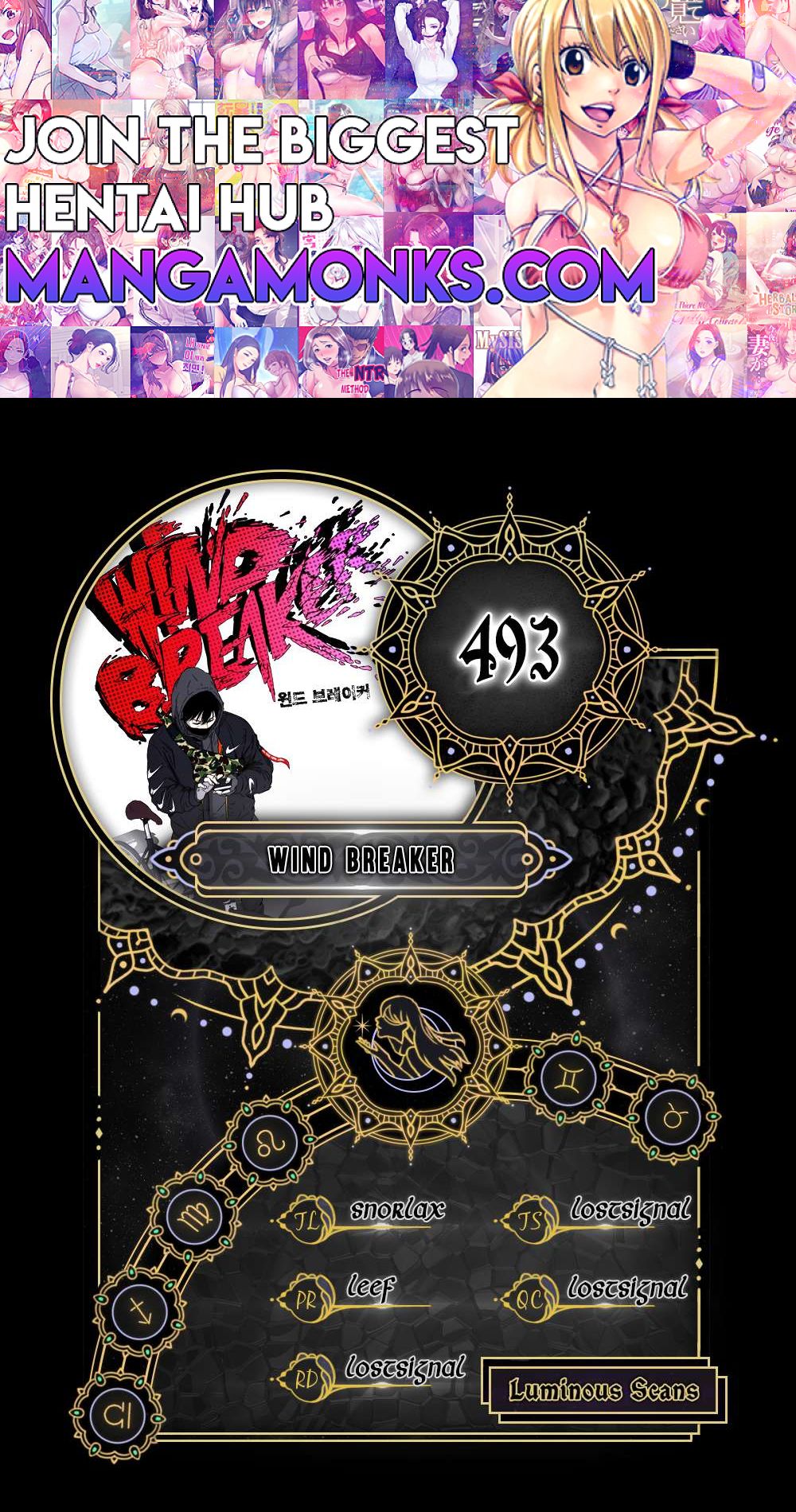 Wind Breaker chapter 493 page 1