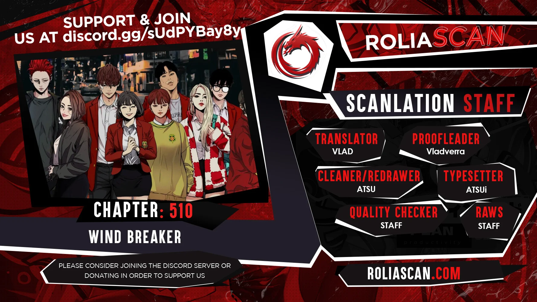 Wind Breaker chapter 510 page 2