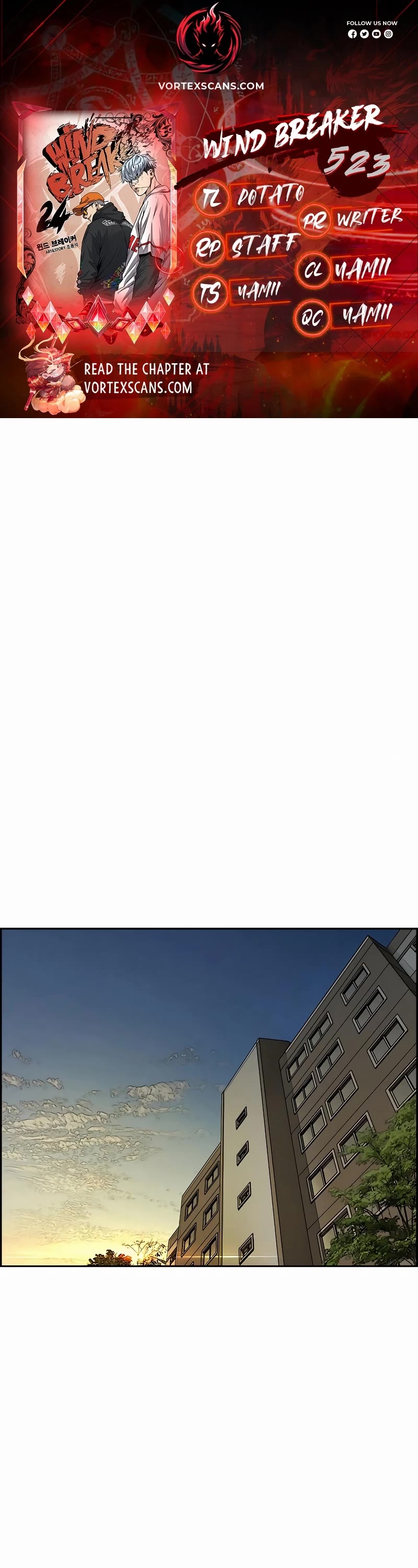 Wind Breaker chapter 523 page 1
