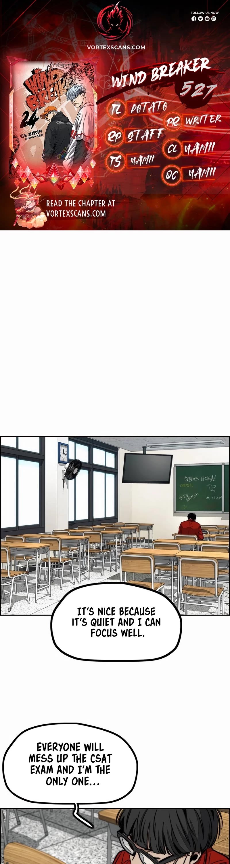 Wind Breaker chapter 527 page 1