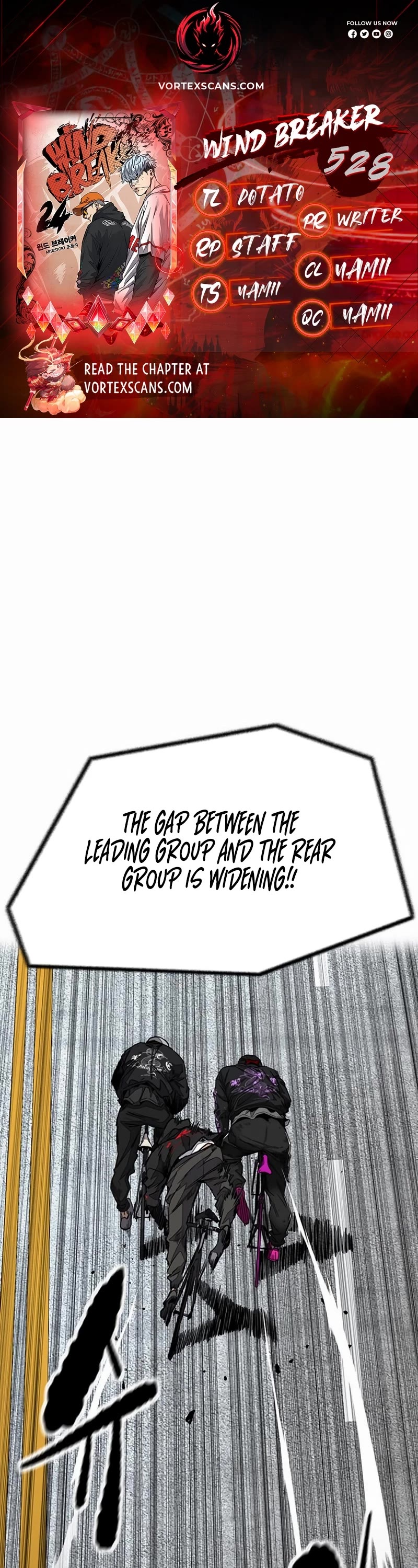 Wind Breaker chapter 528 page 1