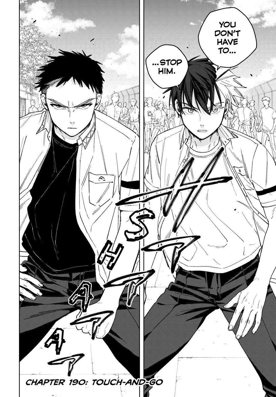 Wind Breaker (NII Satoru) chapter 190 page 2