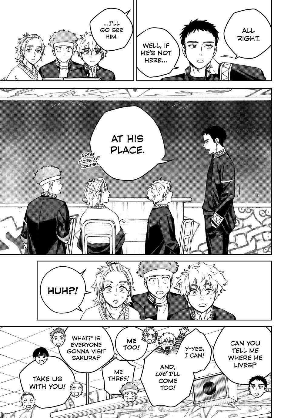 Wind Breaker (NII Satoru) chapter 218 page 19