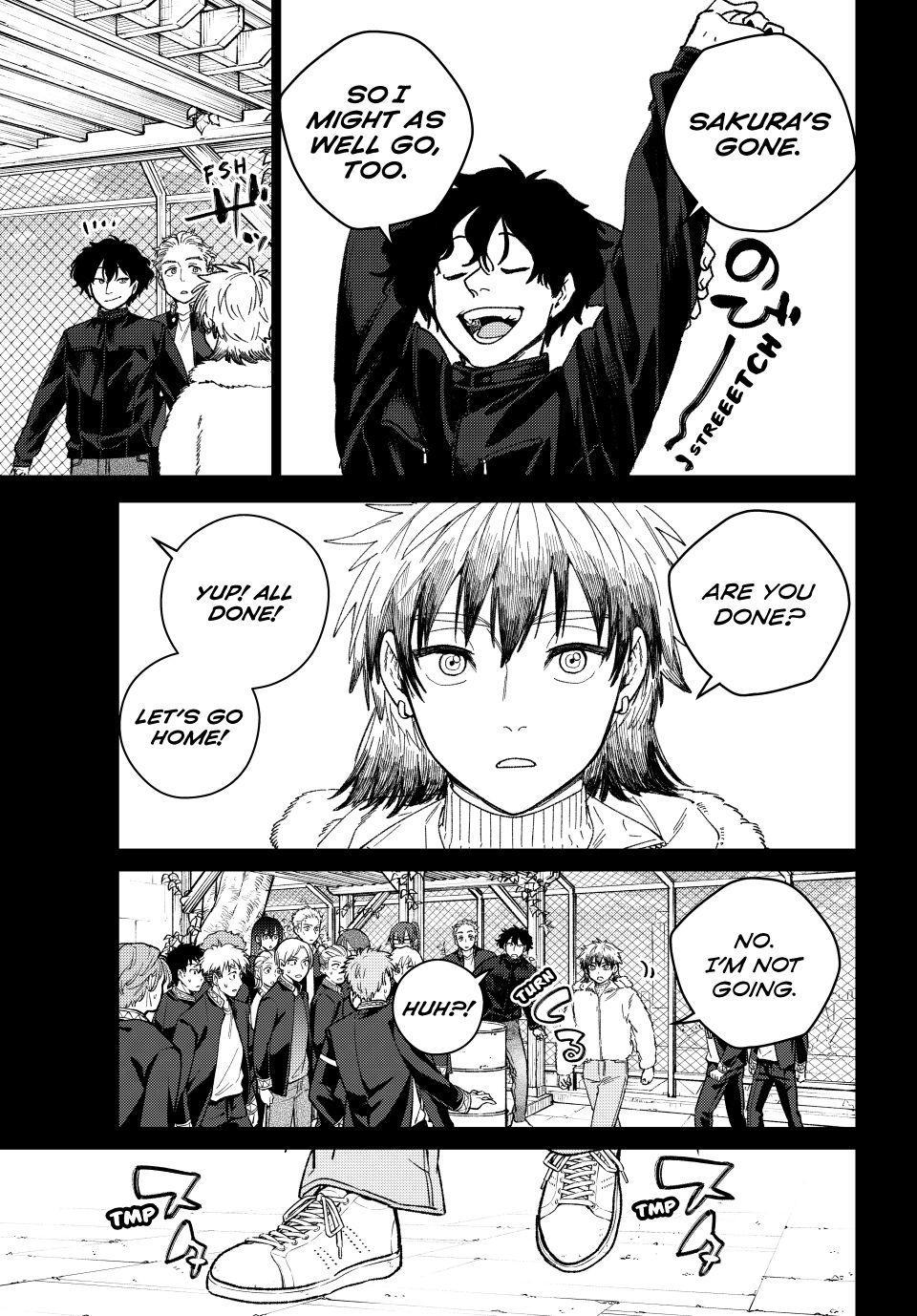 Wind Breaker (NII Satoru) chapter 218 page 9