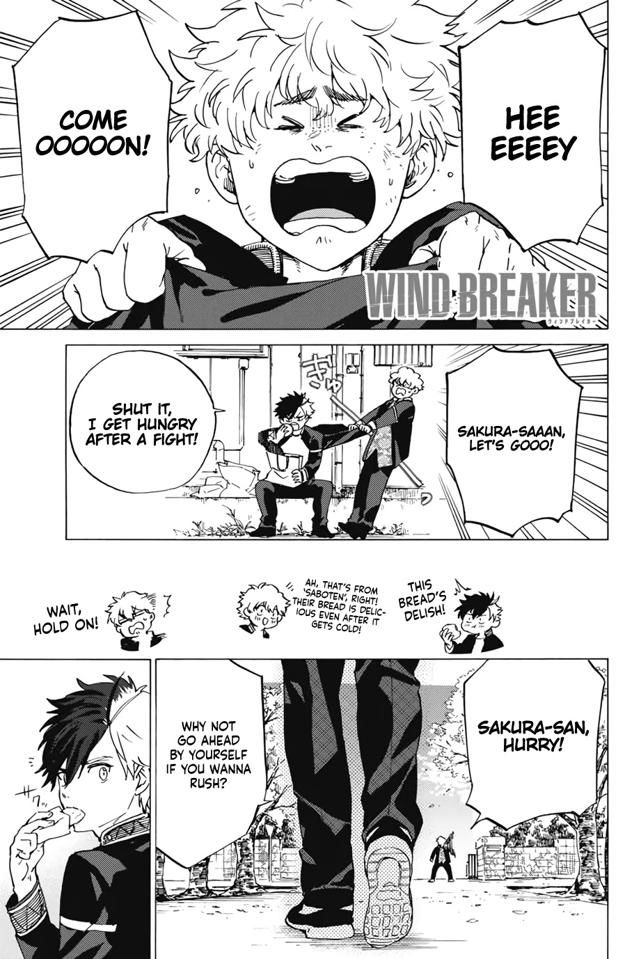 Wind Breaker (NII Satoru) chapter 3 page 1
