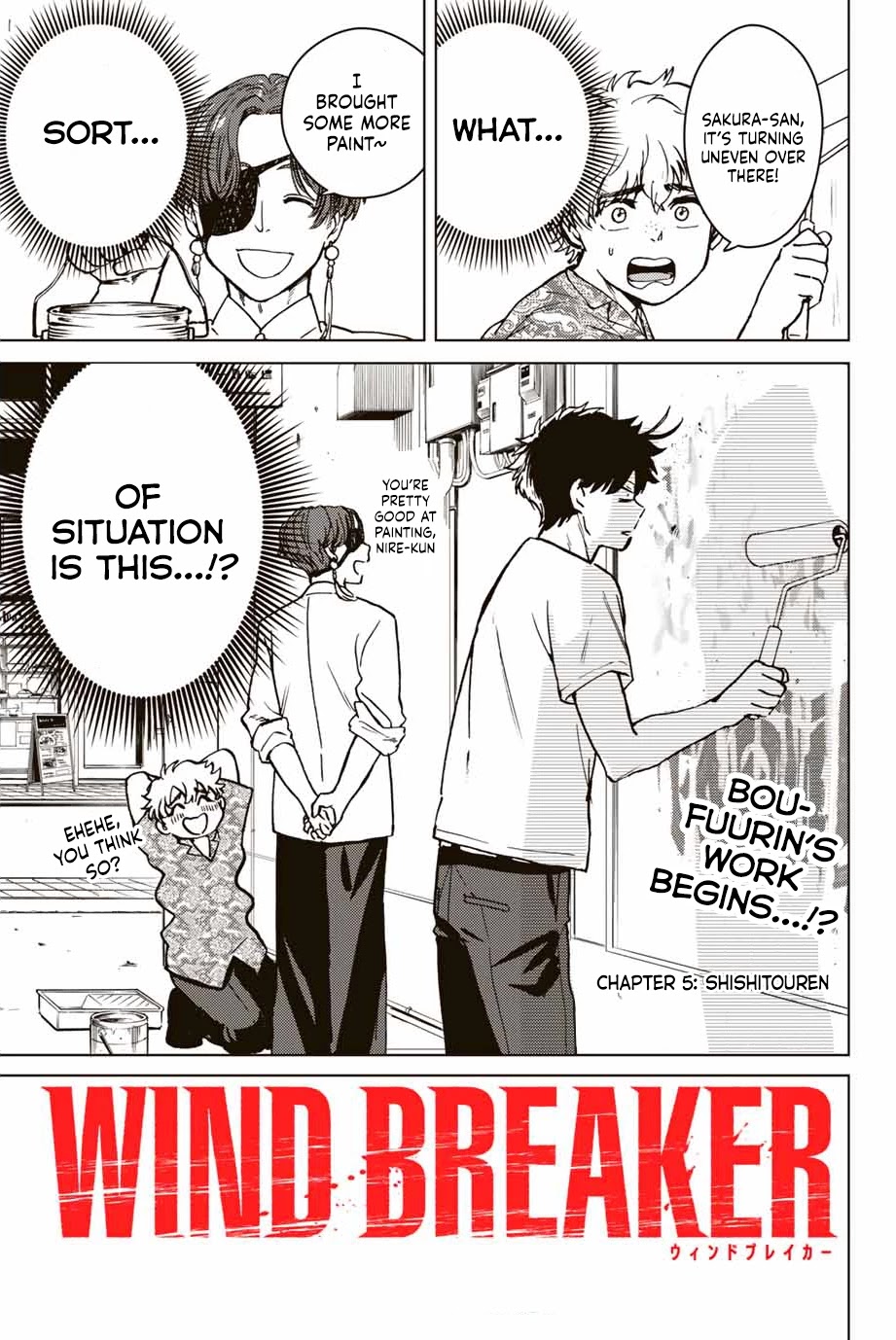 Wind Breaker (NII Satoru) chapter 5 page 1
