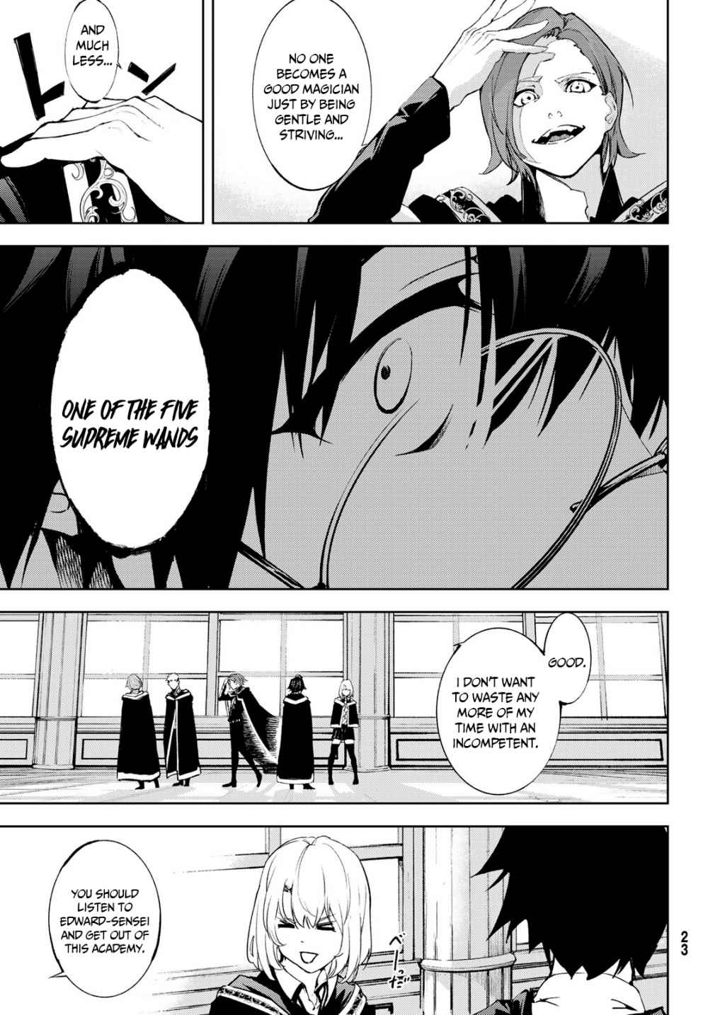 Wistoria's Wand and Sword chapter 1.1 page 14