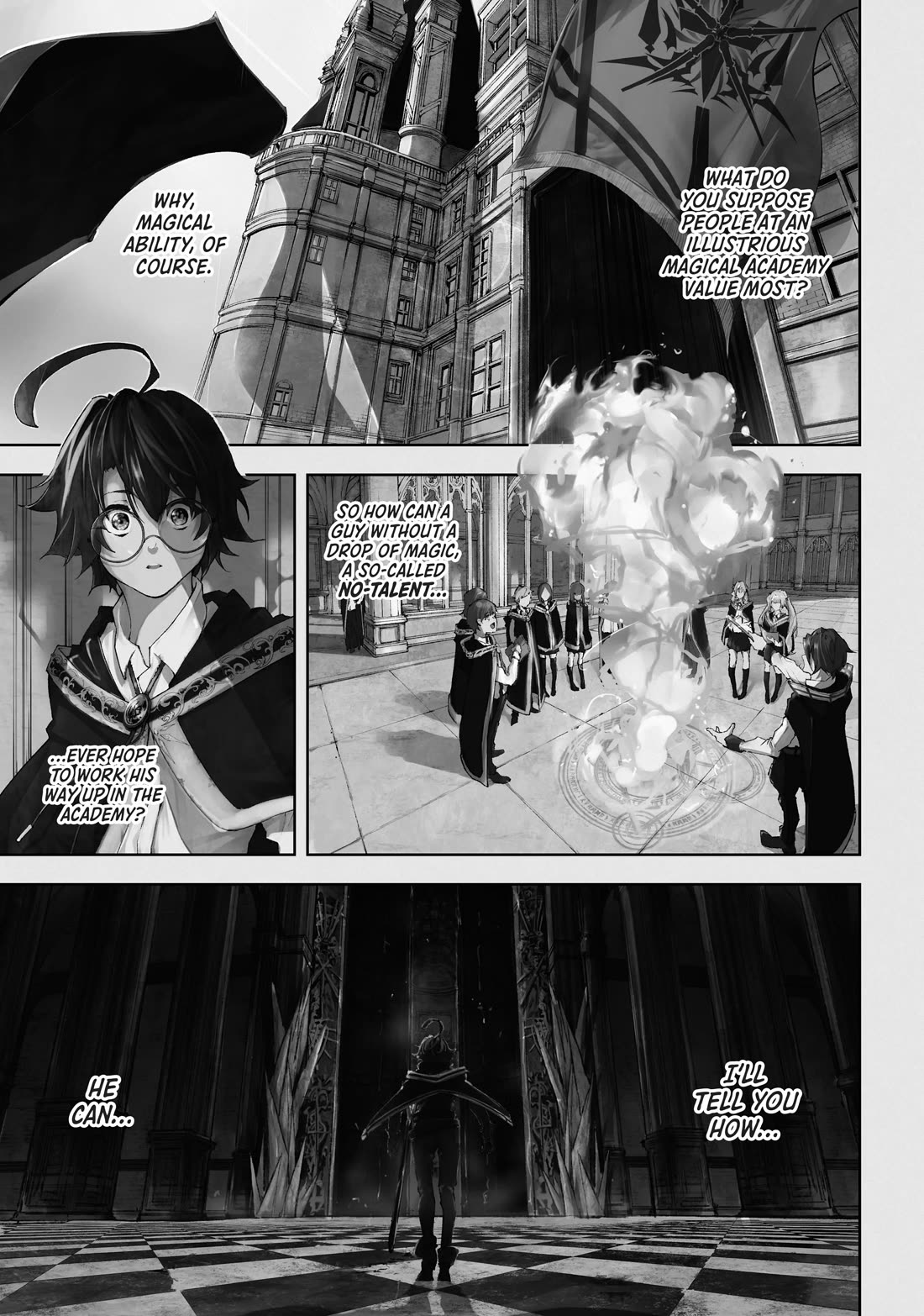 Wistoria's Wand and Sword chapter 1 page 3