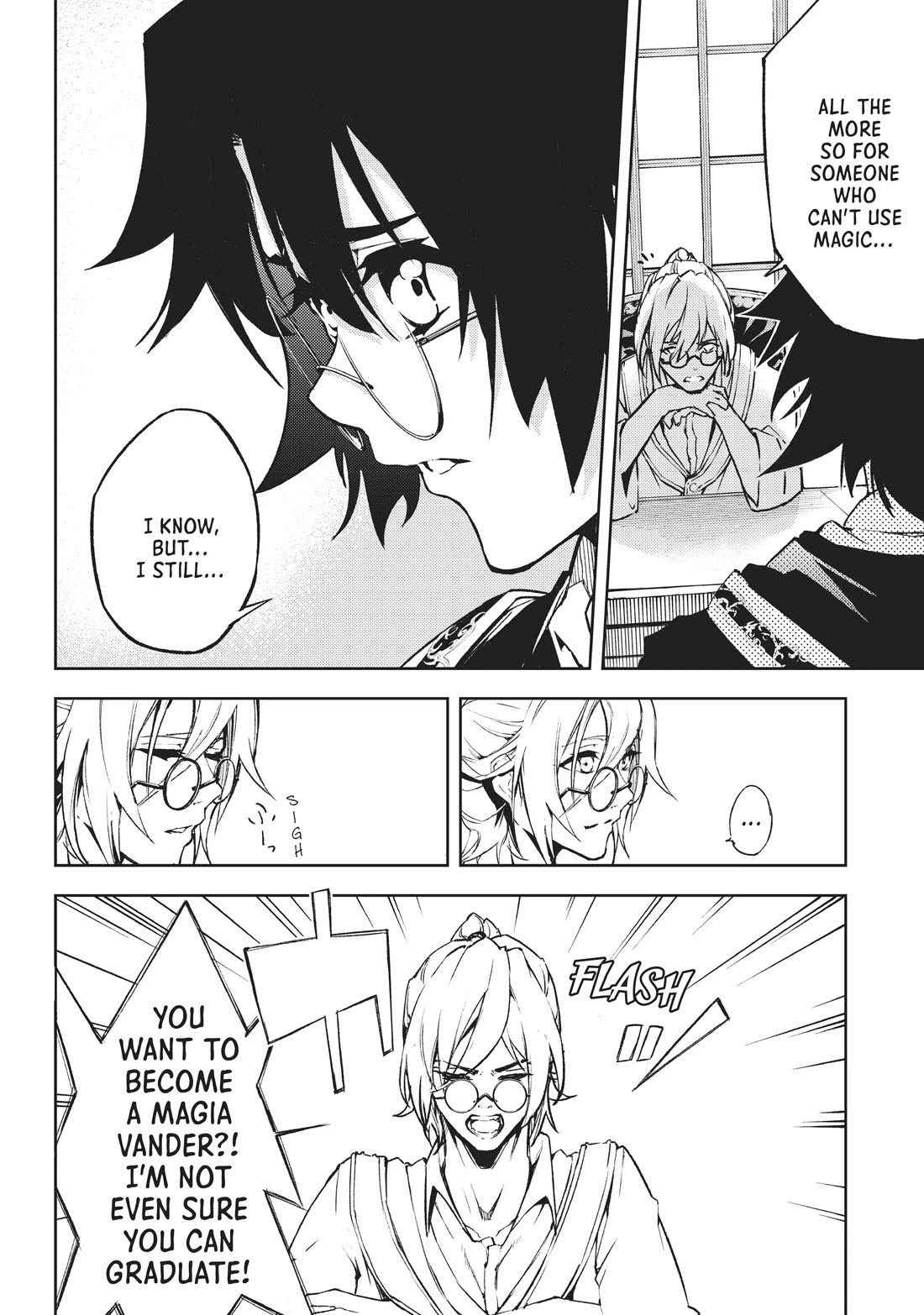 Wistoria's Wand and Sword chapter 1 page 33