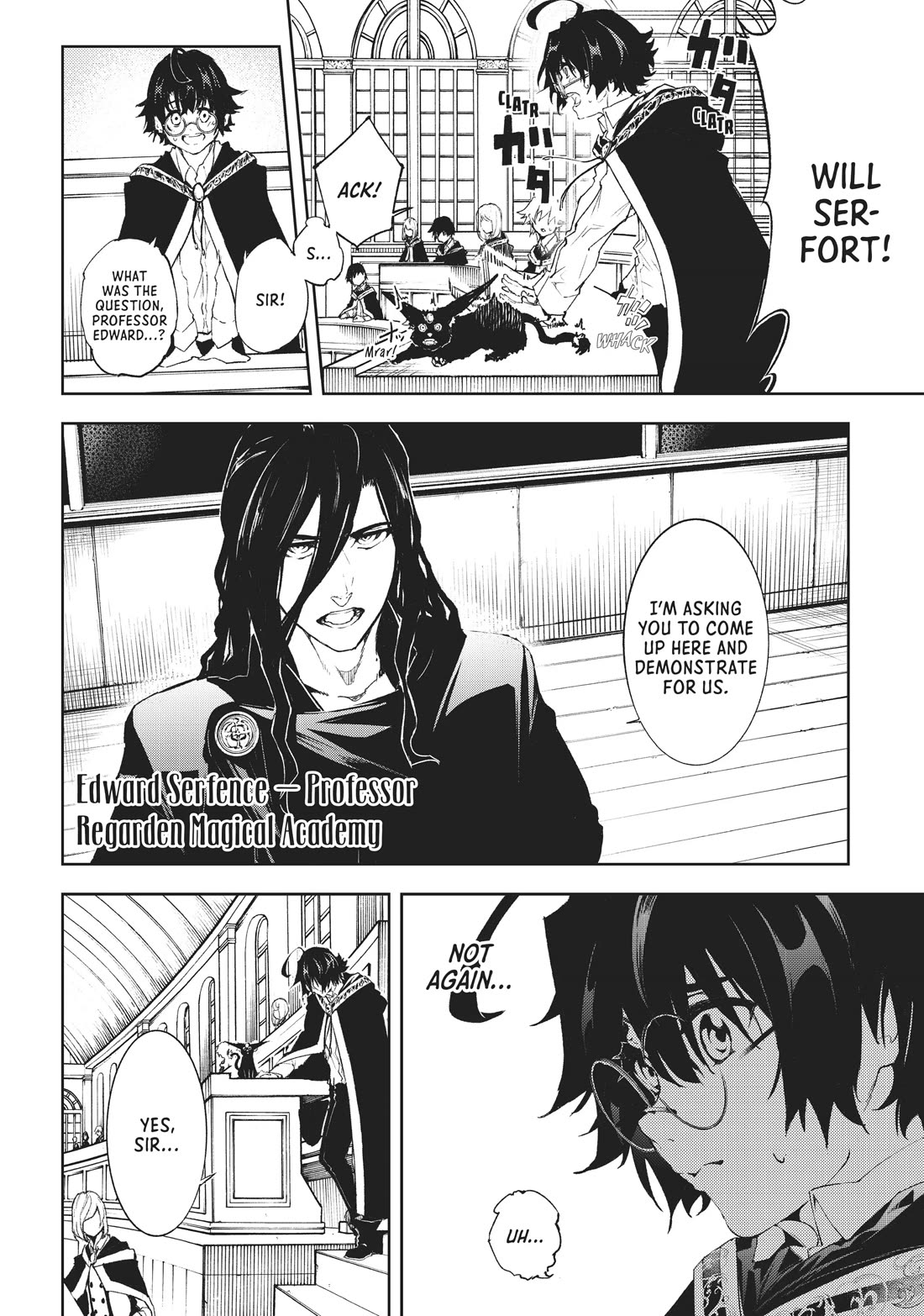 Wistoria's Wand and Sword chapter 1 page 7