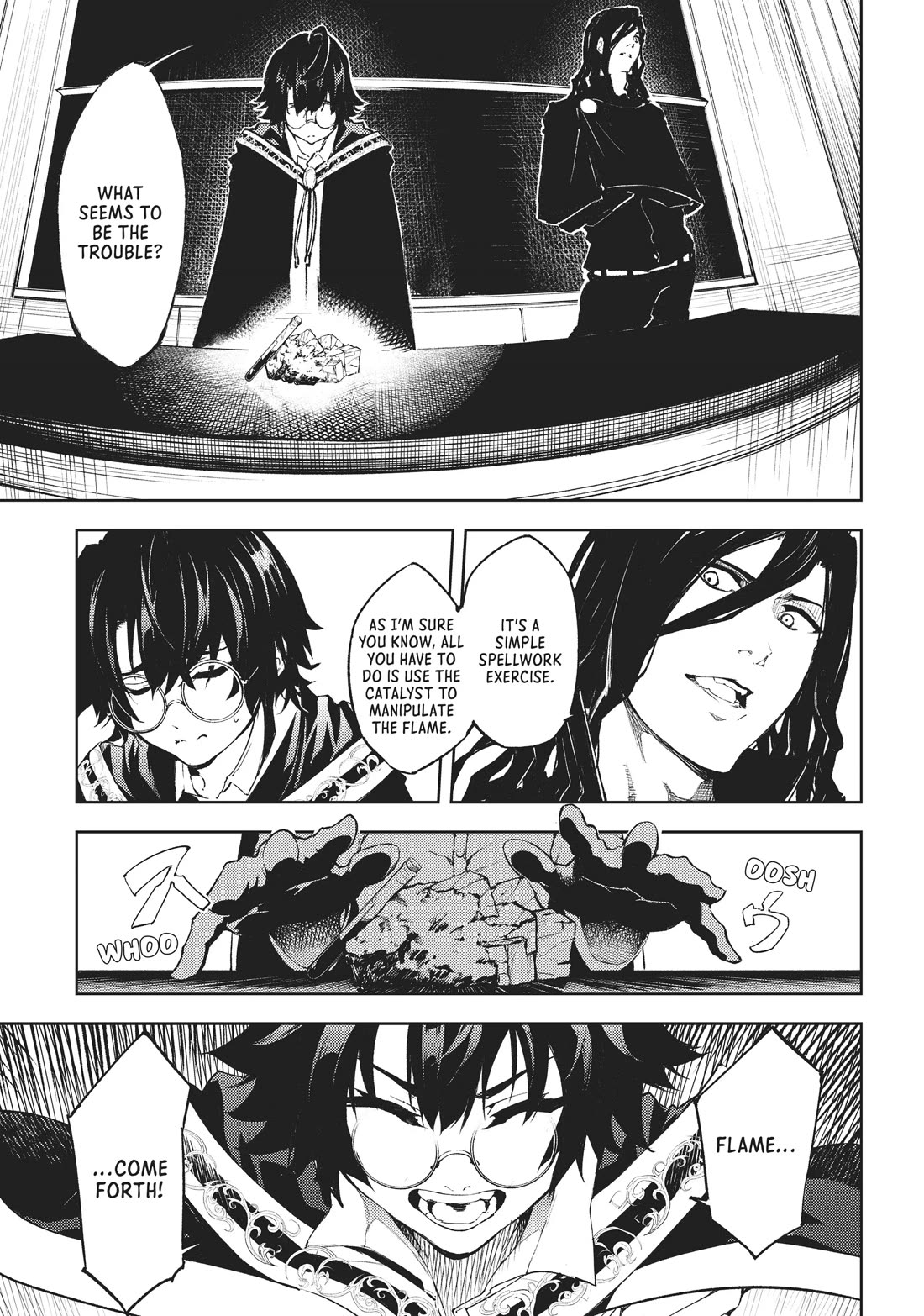 Wistoria's Wand and Sword chapter 1 page 8