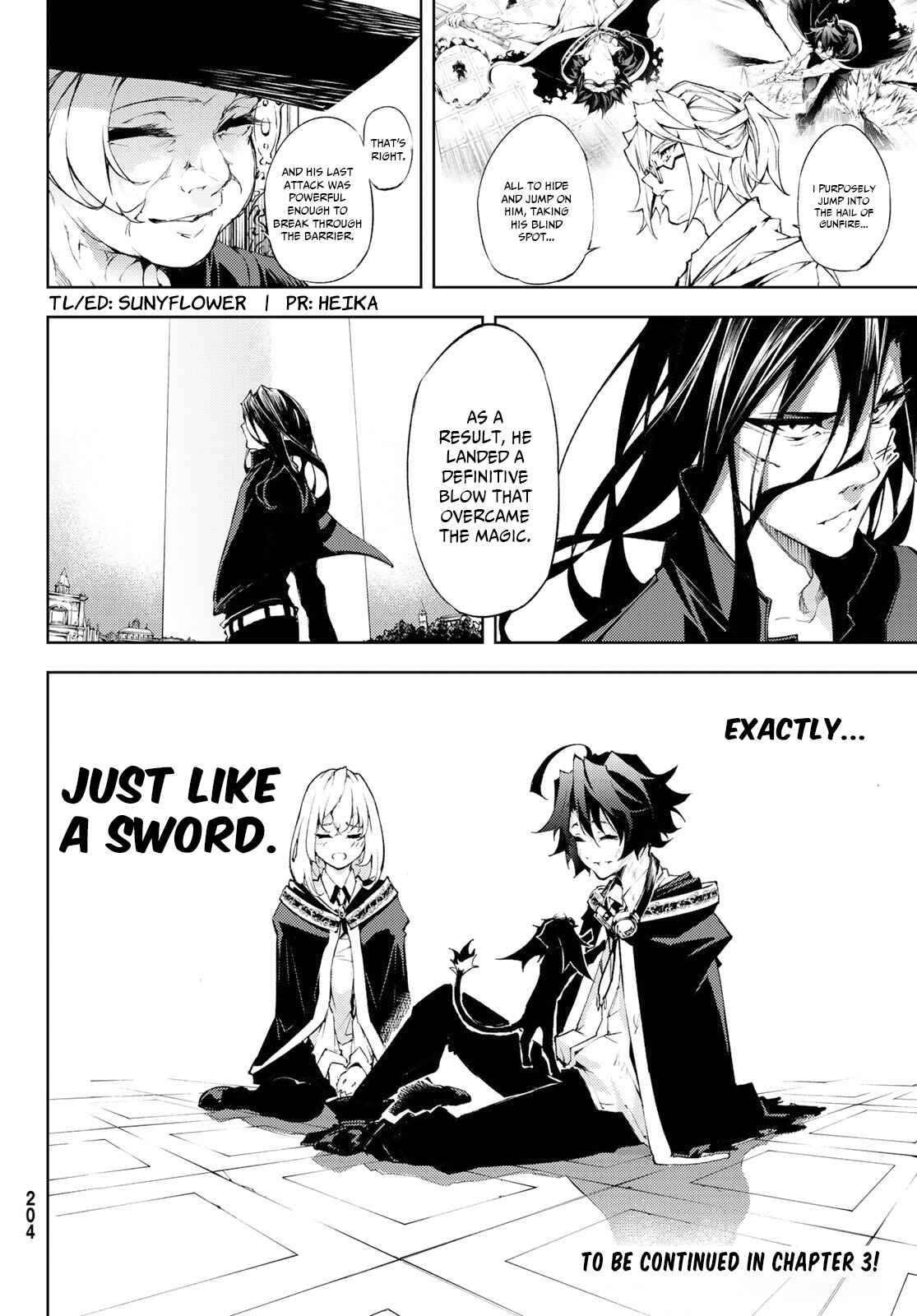 Wistoria's Wand and Sword chapter 2 page 54