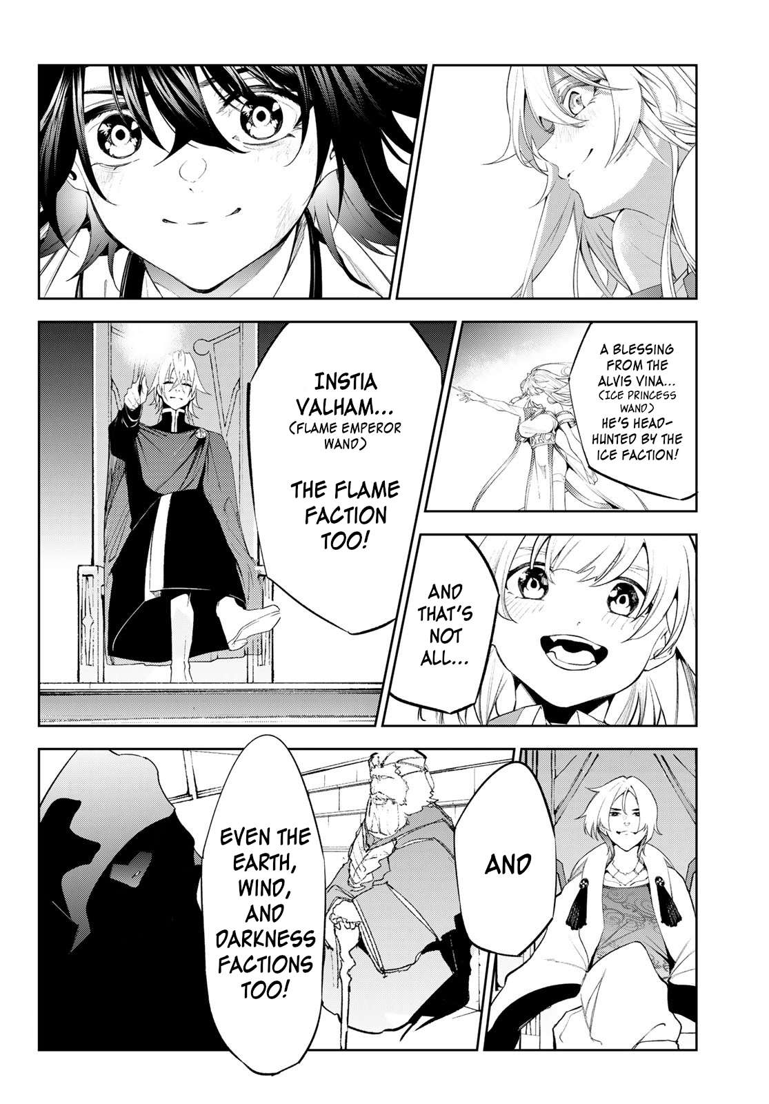 Wistoria's Wand and Sword chapter 32 page 38