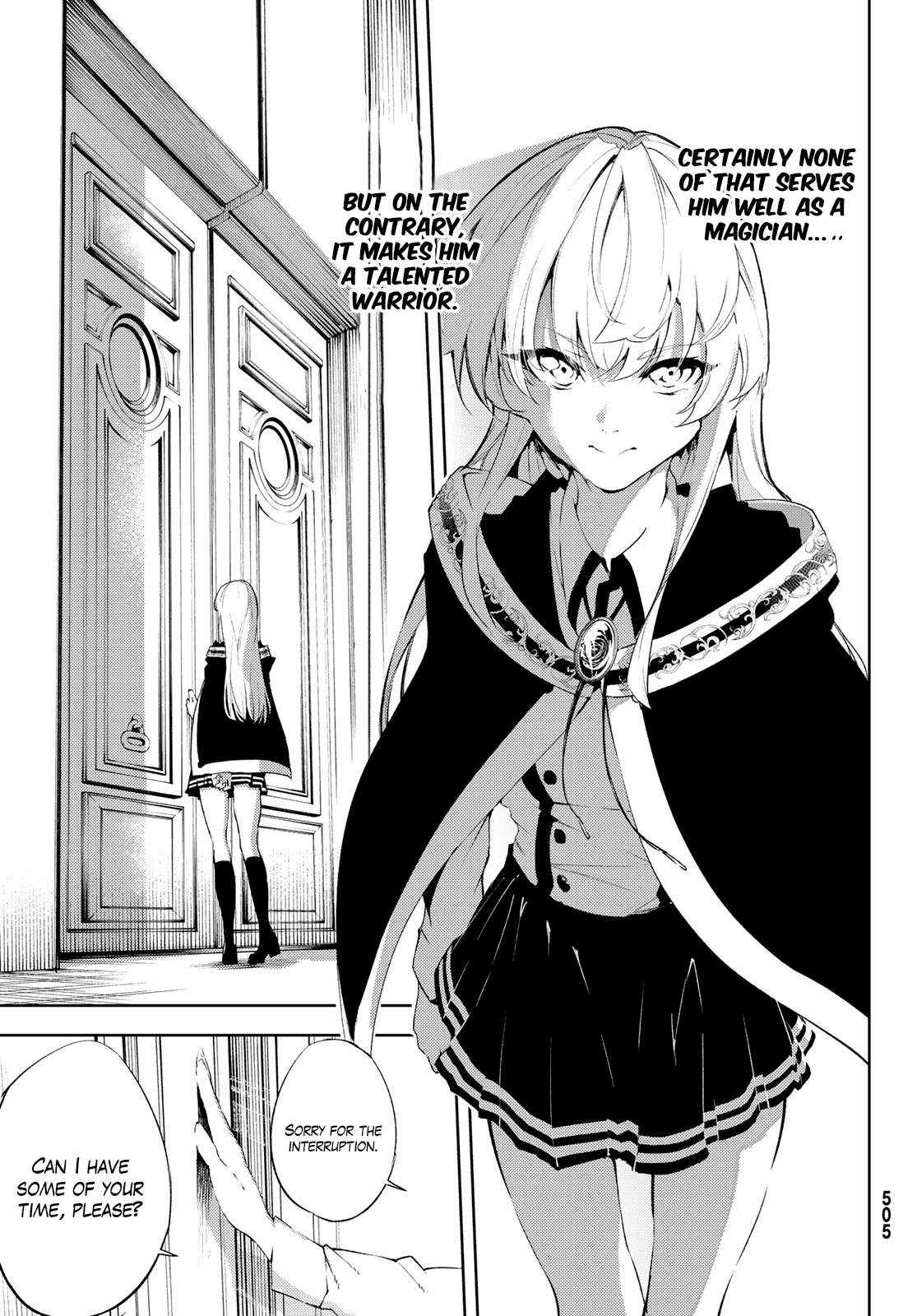 Wistoria's Wand and Sword chapter 4 page 17