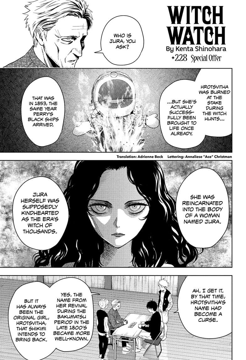 Witch Watch chapter 228 page 1
