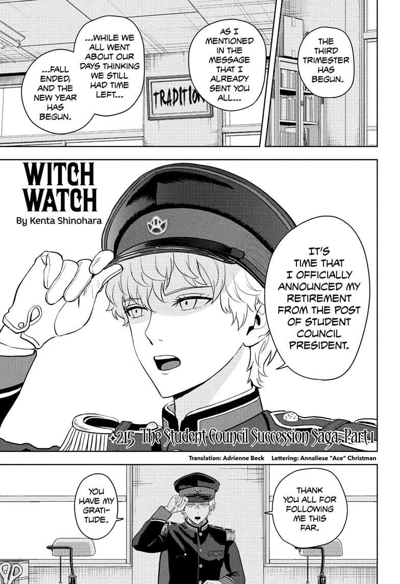 Witch Watch chapter 215 page 1