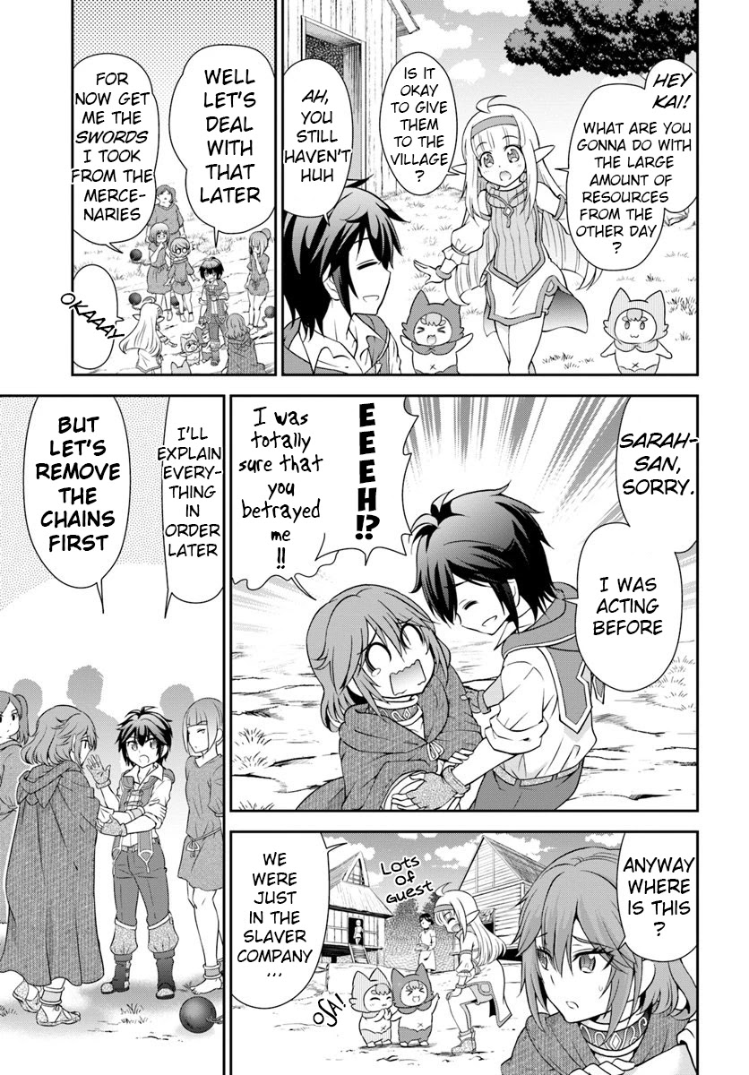 With Single Palm Founding a Pioneering Village a in Another World - Live With The Married Girls in Uninhabited Island Life ~ chapter 14 page 22