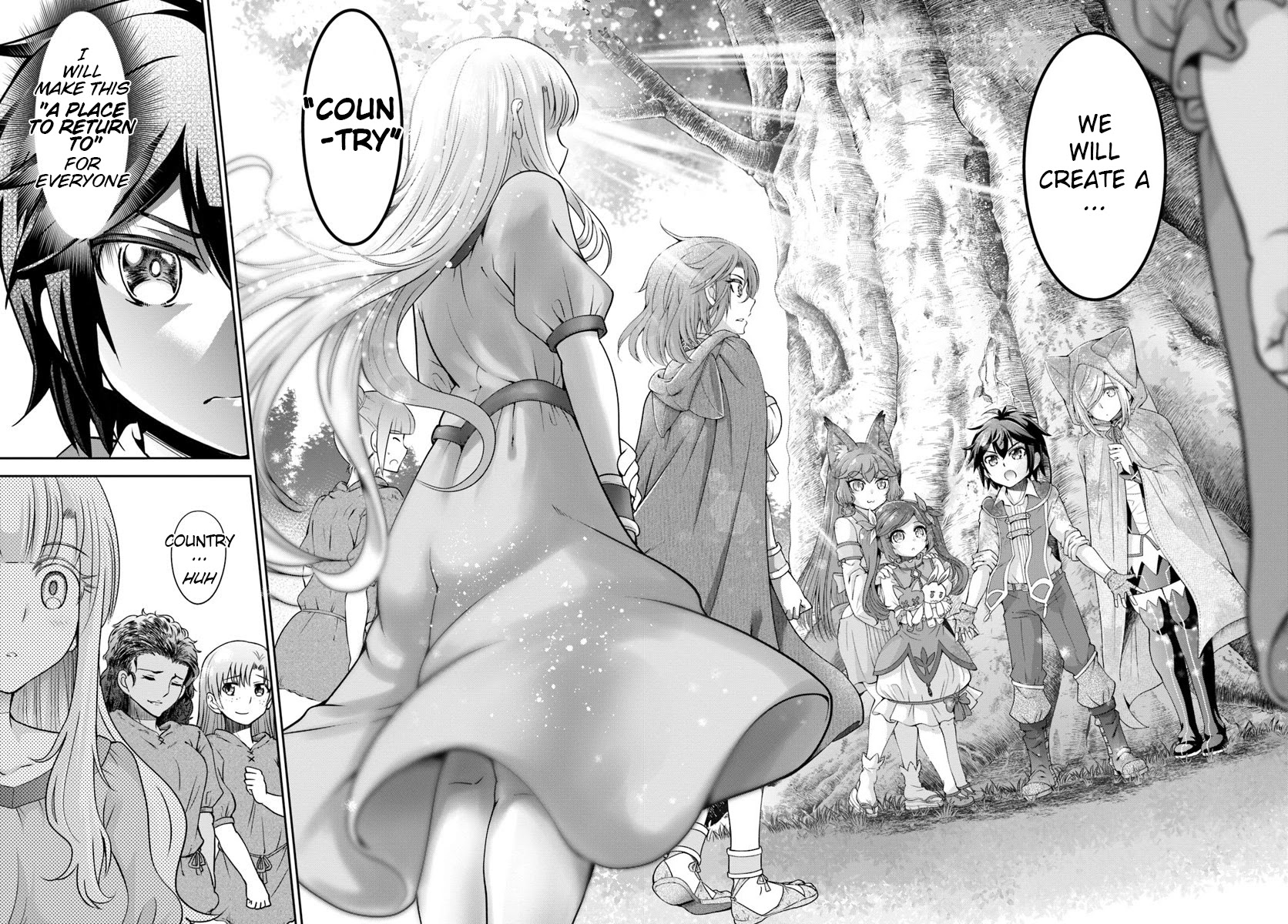 With Single Palm Founding a Pioneering Village a in Another World - Live With The Married Girls in Uninhabited Island Life ~ chapter 16 page 27