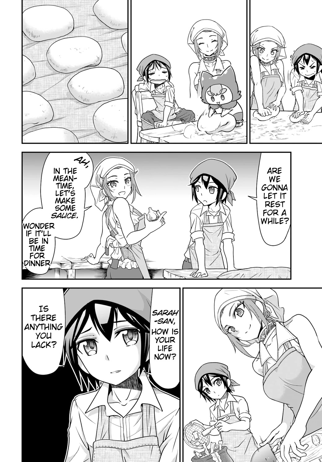 With Single Palm Founding a Pioneering Village a in Another World - Live With The Married Girls in Uninhabited Island Life ~ chapter 19 page 19