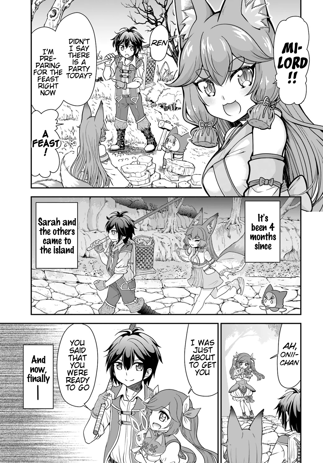With Single Palm Founding a Pioneering Village a in Another World - Live With The Married Girls in Uninhabited Island Life ~ chapter 20 page 11