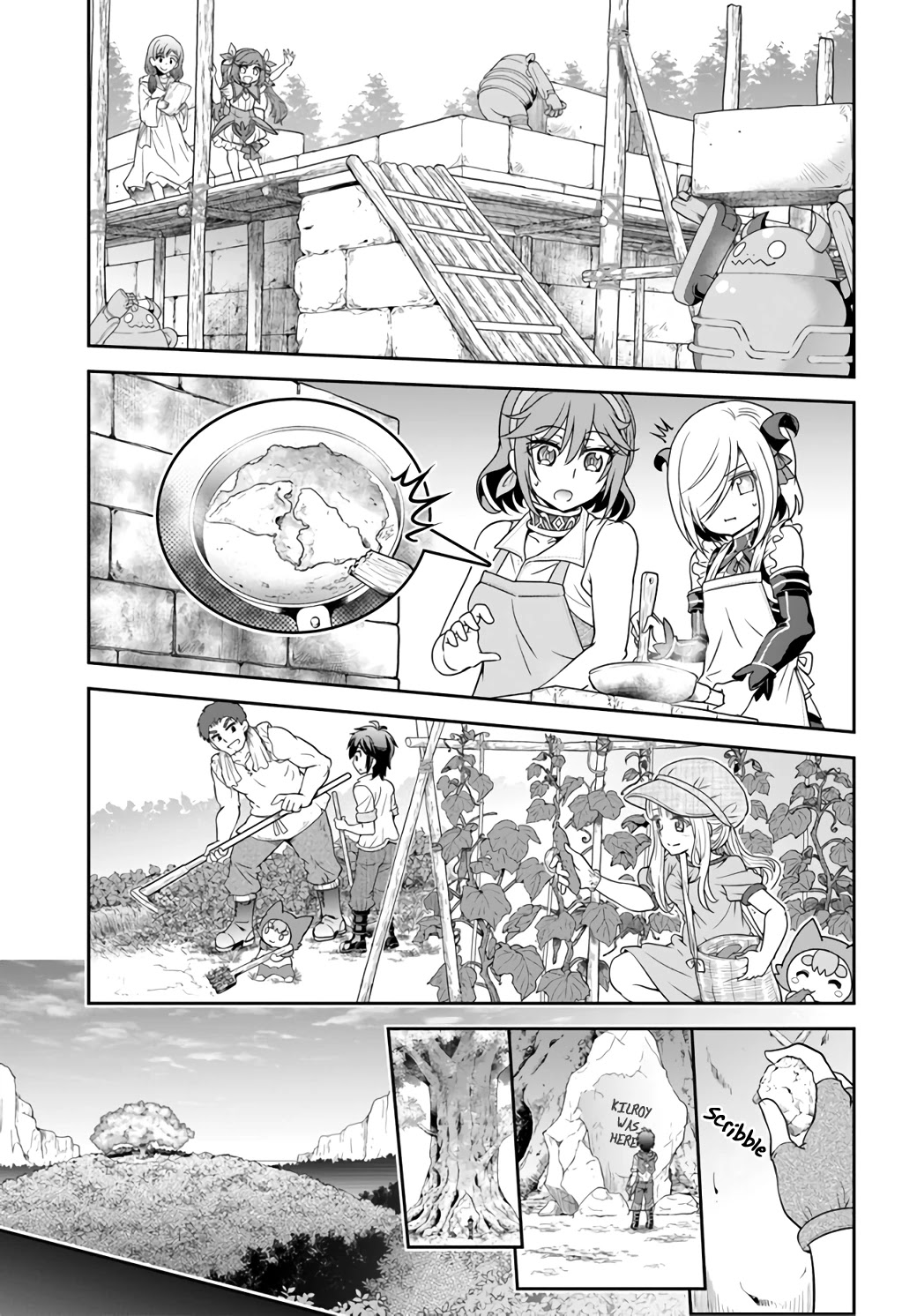 With Single Palm Founding a Pioneering Village a in Another World - Live With The Married Girls in Uninhabited Island Life ~ chapter 20 page 9