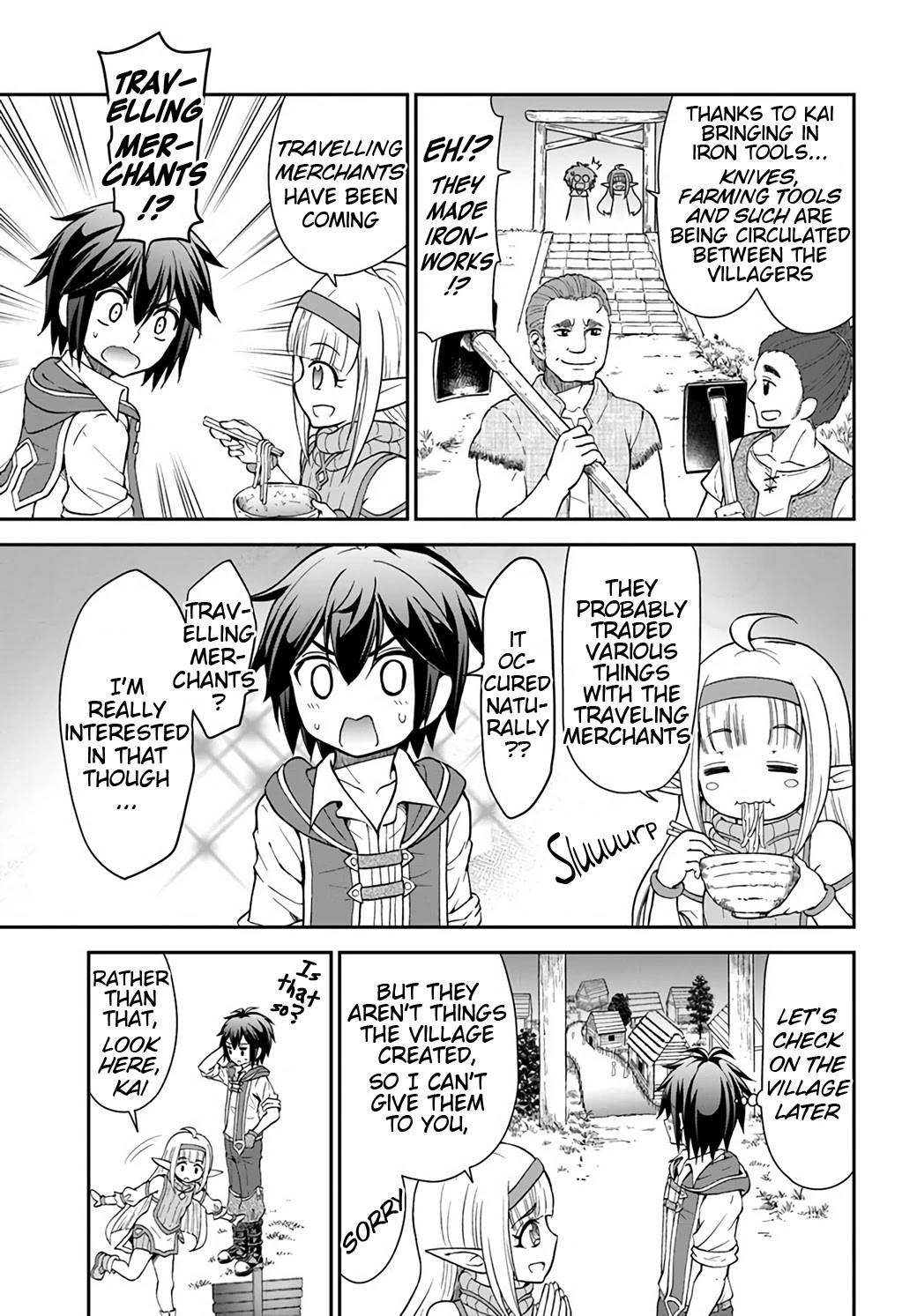 With Single Palm Founding a Pioneering Village a in Another World - Live With The Married Girls in Uninhabited Island Life ~ chapter 22 page 21