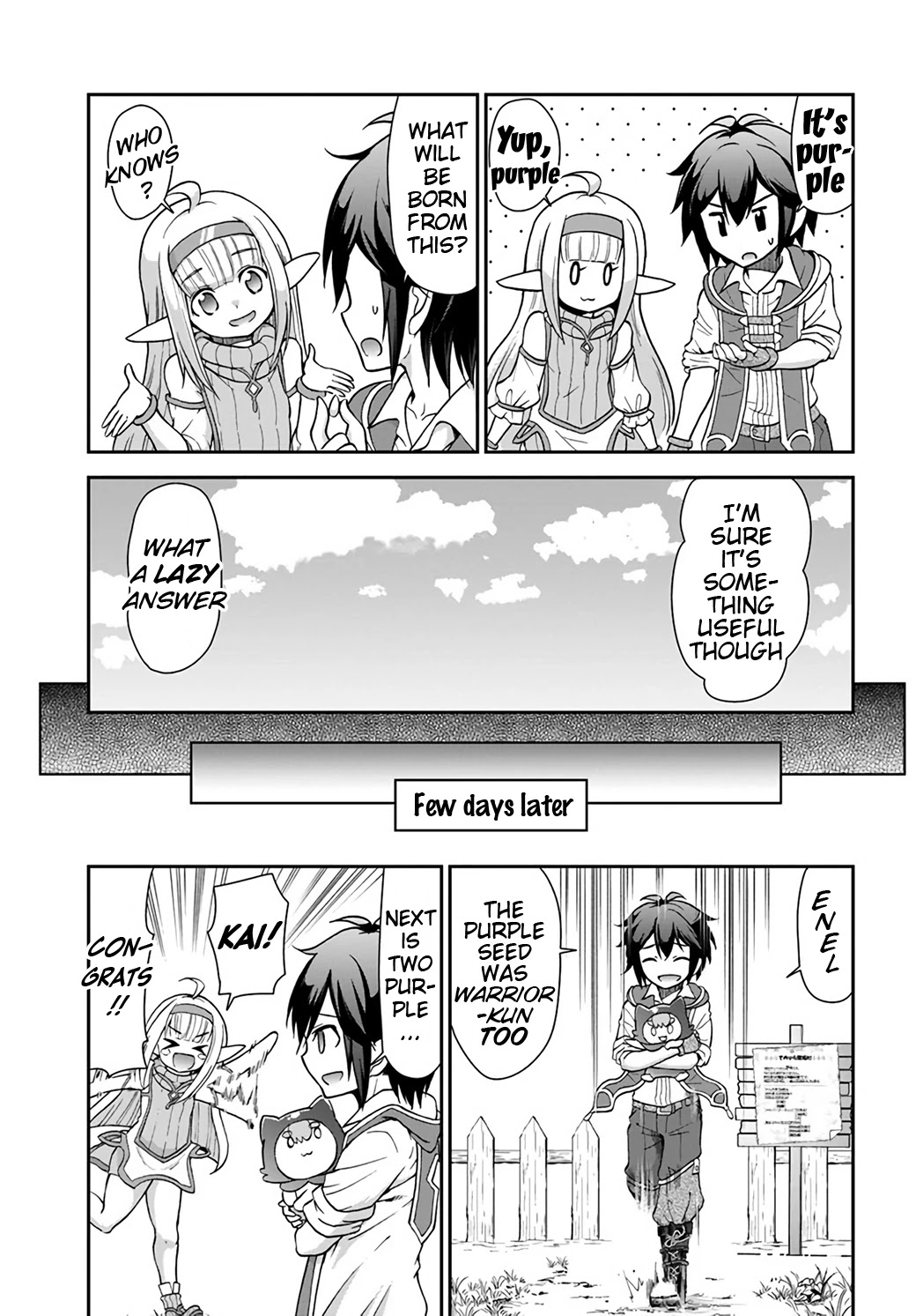 With Single Palm Founding a Pioneering Village a in Another World - Live With The Married Girls in Uninhabited Island Life ~ chapter 22 page 23