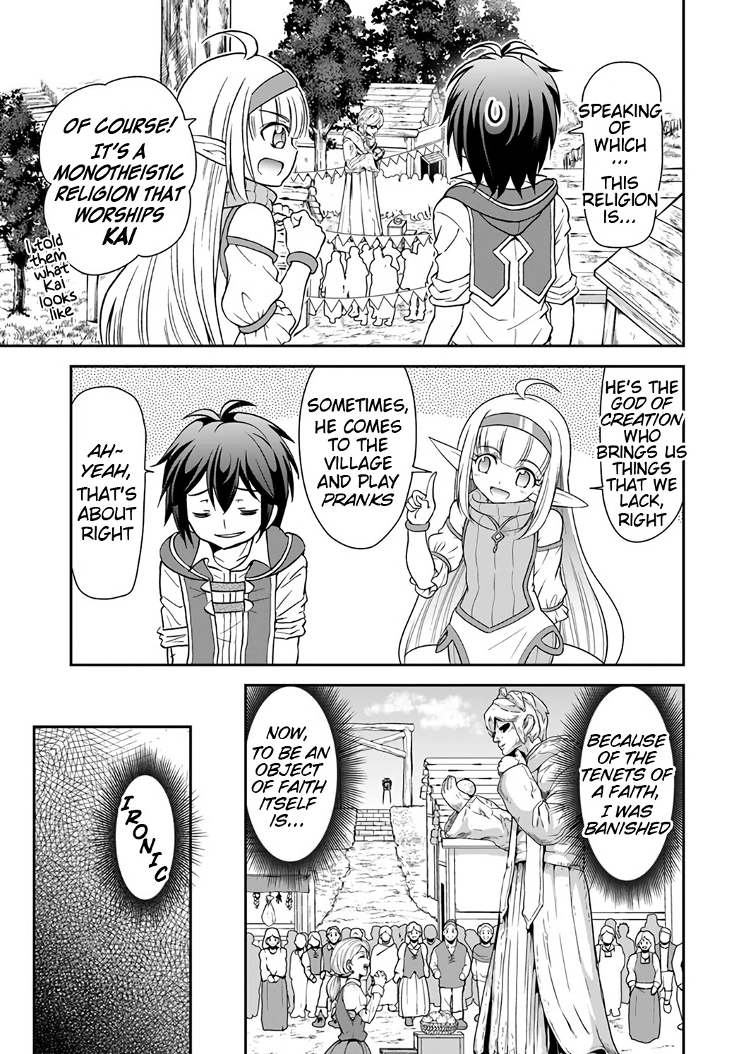 With Single Palm Founding a Pioneering Village a in Another World - Live With The Married Girls in Uninhabited Island Life ~ chapter 23 page 13