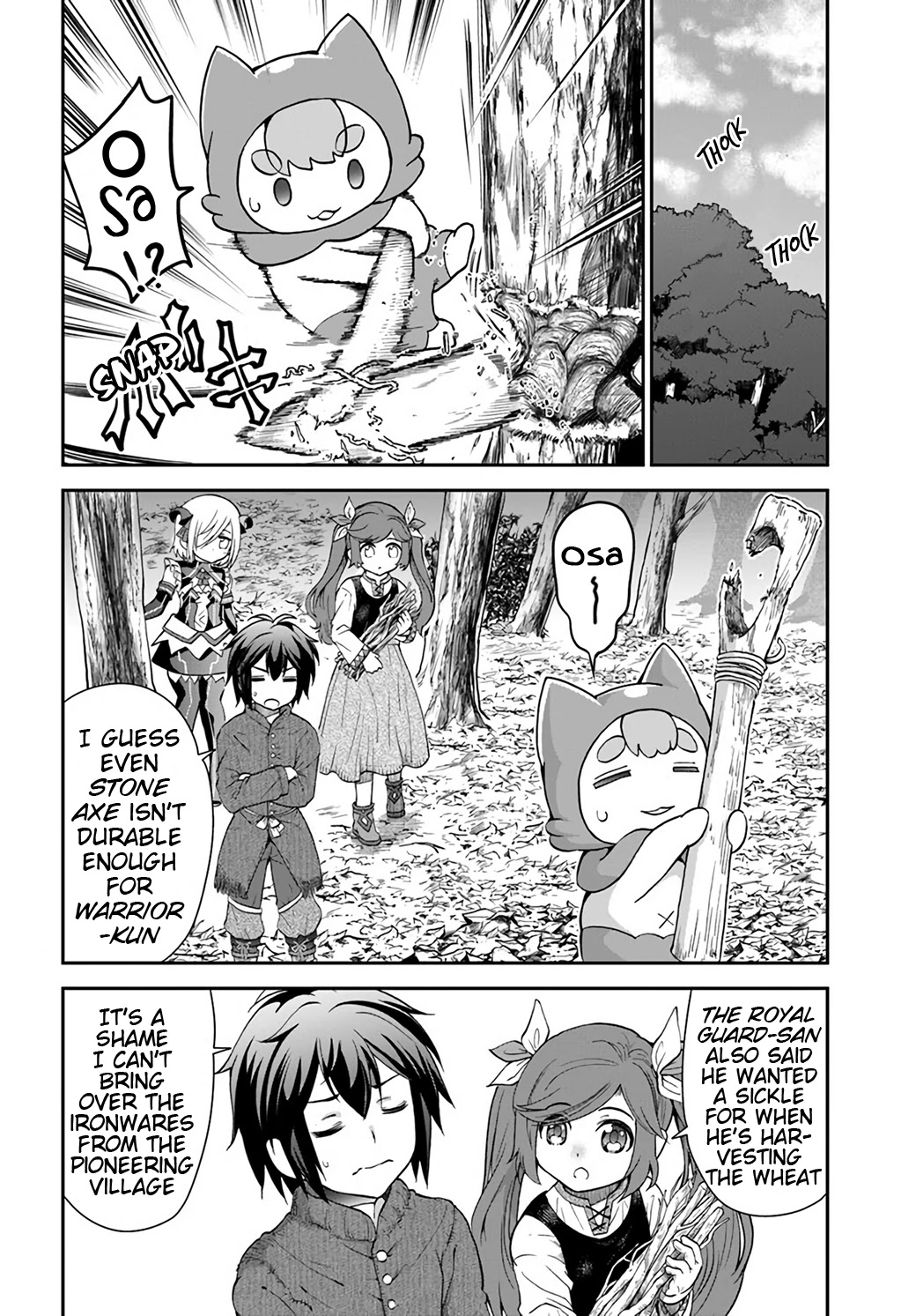 With Single Palm Founding a Pioneering Village a in Another World - Live With The Married Girls in Uninhabited Island Life ~ chapter 23 page 14